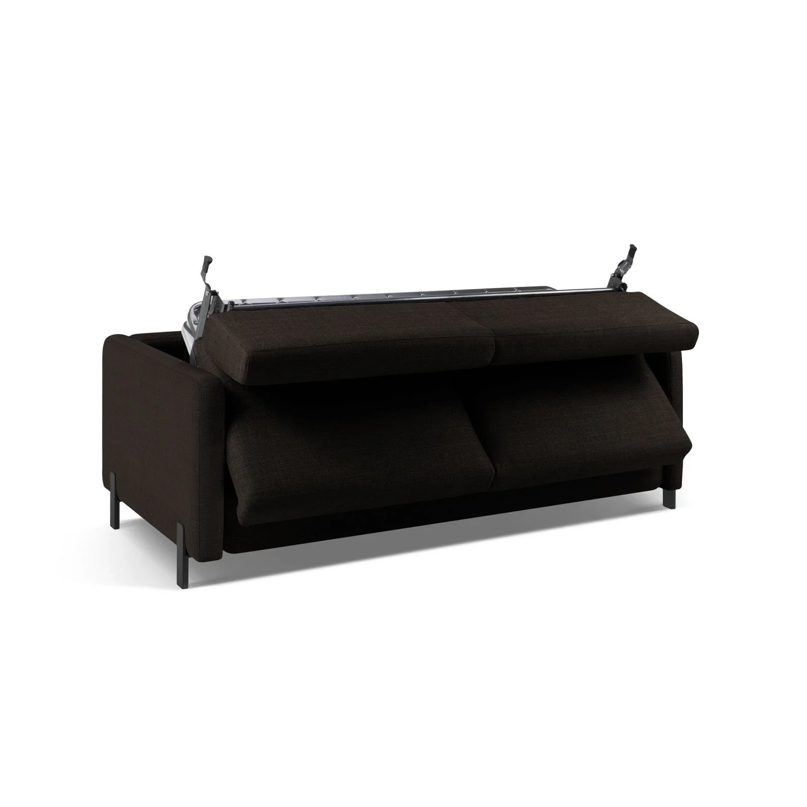 Gloria 3-Sitzer Sofa, ausklappbar, mit Schlaffunktion, mit Bezug aus Samt oder Strukturstoff, 202x102 cm - Image 39