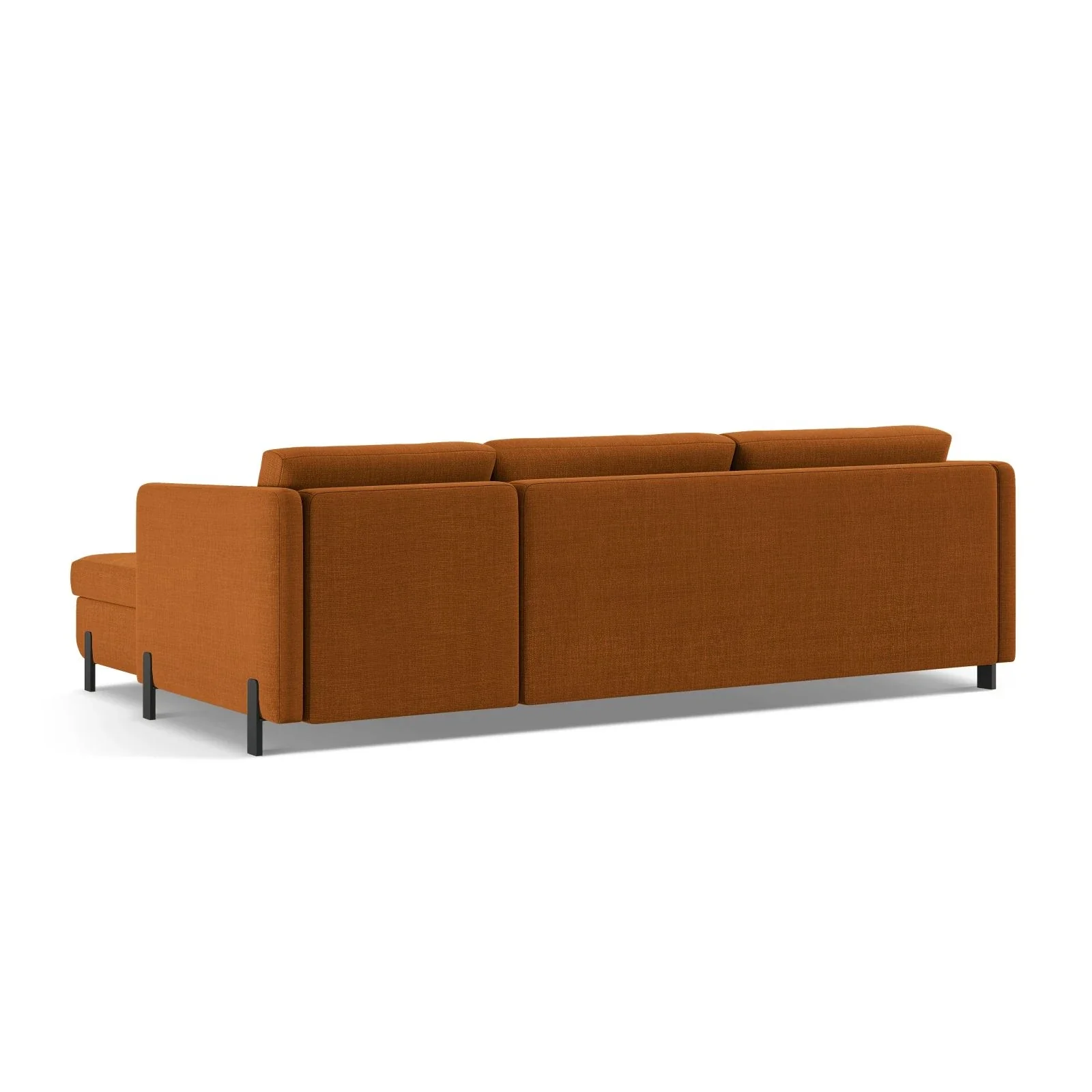 Gloria 4-Sitzer Ecksofa Links, ausklappbar, mit Schlaffunktion, mit Bezug aus Samt oder Strukturstoff, 280x170 cm - Image 20