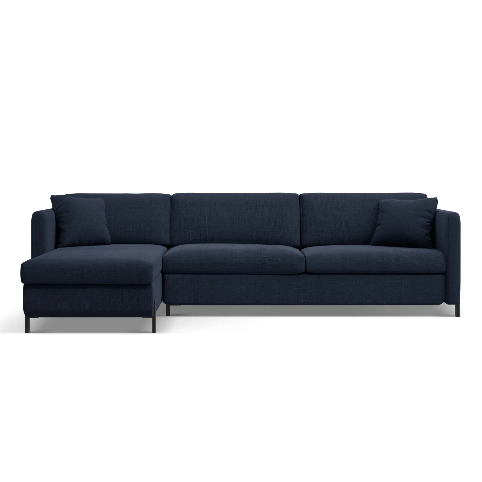 Gloria 4-Sitzer Ecksofa Links, ausklappbar, mit Schlaffunktion, mit Bezug aus Samt oder Strukturstoff, 280x170 cm - Image 22