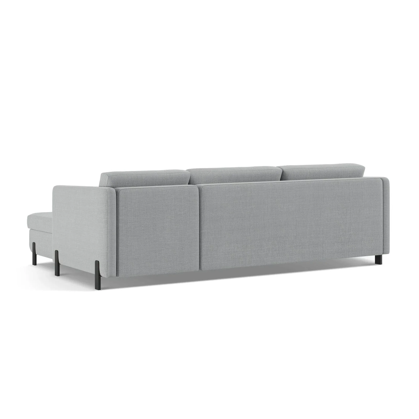 Gloria 4-Sitzer Ecksofa Links, ausklappbar, mit Schlaffunktion, mit Bezug aus Samt oder Strukturstoff, 280x170 cm - Image 34