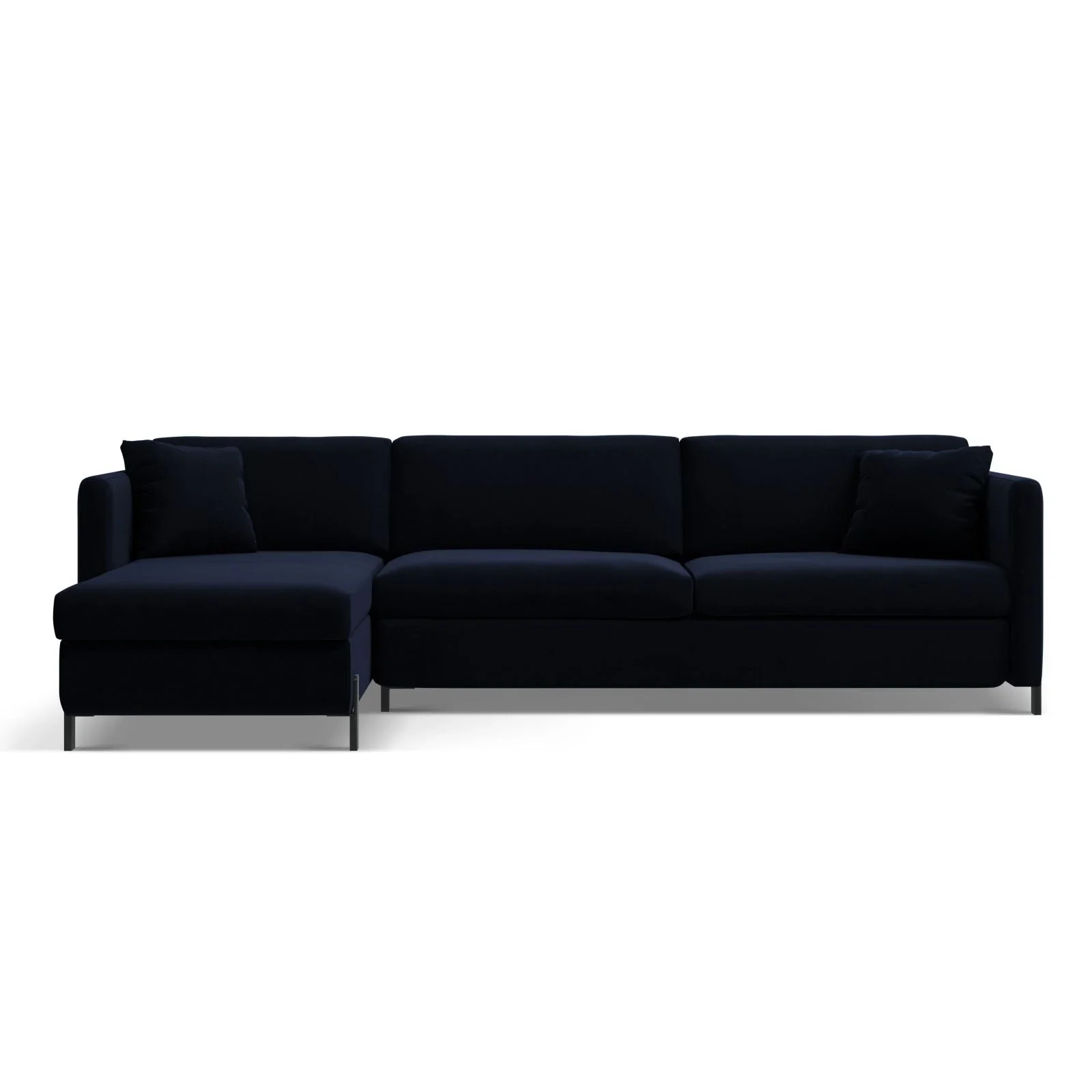 Gloria 4-Sitzer Ecksofa Links, ausklappbar, mit Schlaffunktion, mit Bezug aus Samt oder Strukturstoff, 280x170 cm - Image 63