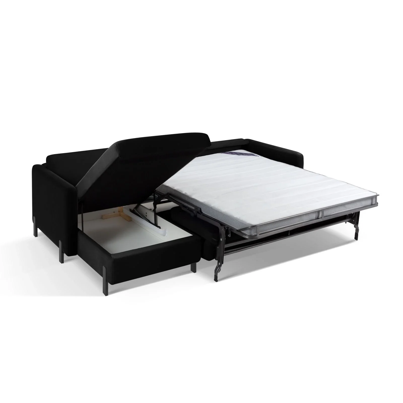 Gloria 4-Sitzer Ecksofa Links, ausklappbar, mit Schlaffunktion, mit Bezug aus Samt oder Strukturstoff, 280x170 cm - Image 90