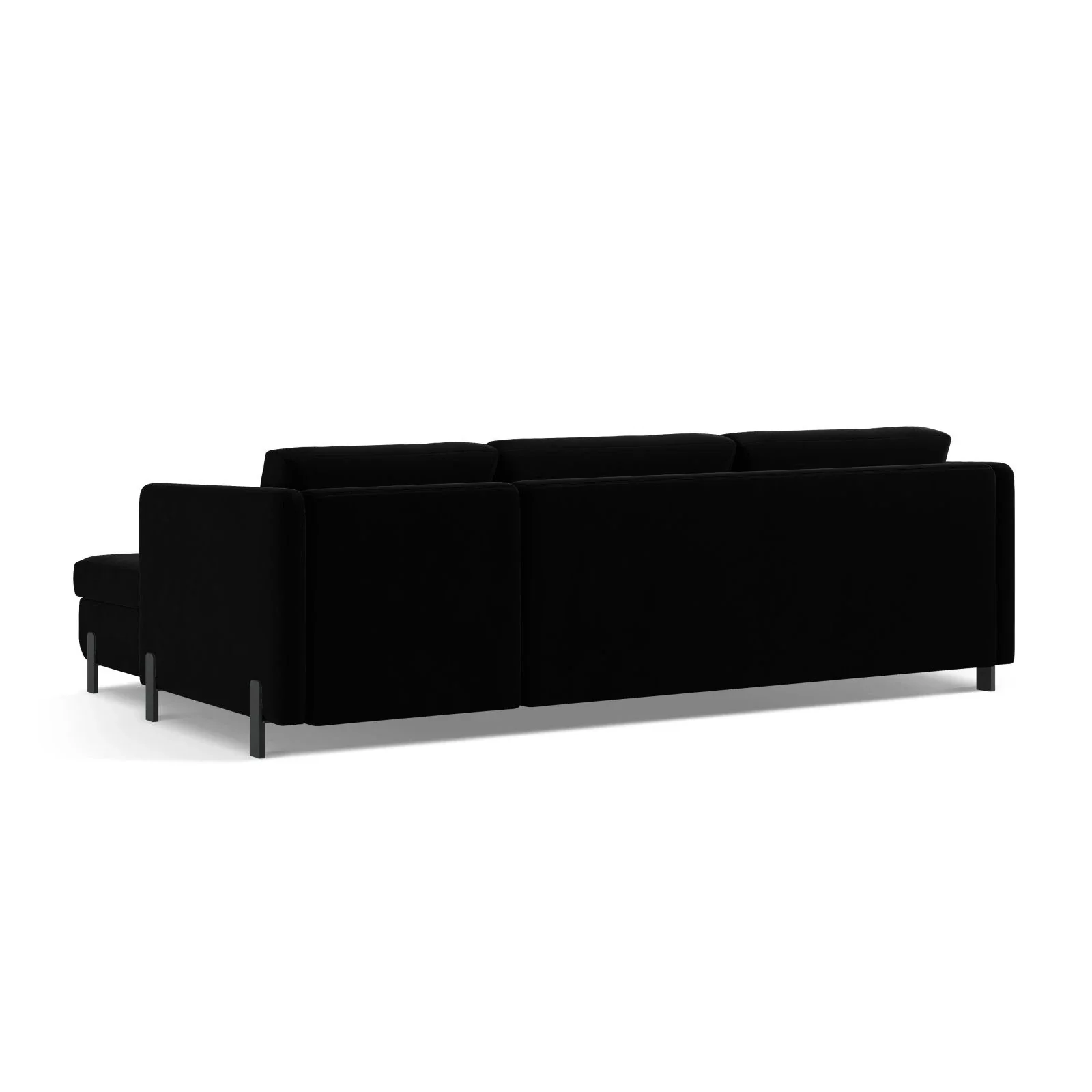 Gloria 4-Sitzer Ecksofa Links, ausklappbar, mit Schlaffunktion, mit Bezug aus Samt oder Strukturstoff, 280x170 cm - Image 91