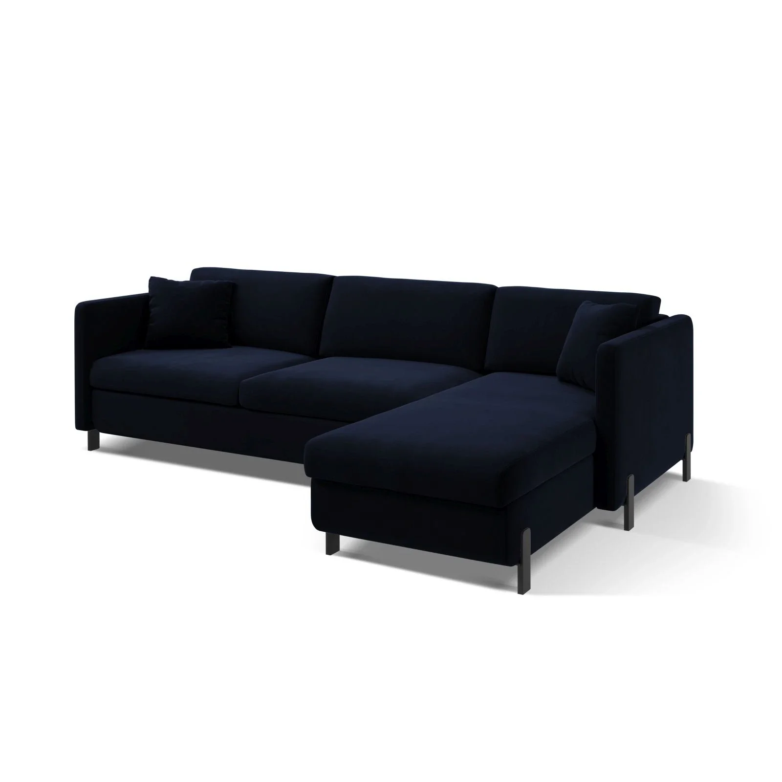 Gloria 4-Sitzer Ecksofa Rechts, ausklappbar, mit Schlaffunktion, mit Bezug aus Samt oder Strukturstoff, 260x170 cm - Image 65
