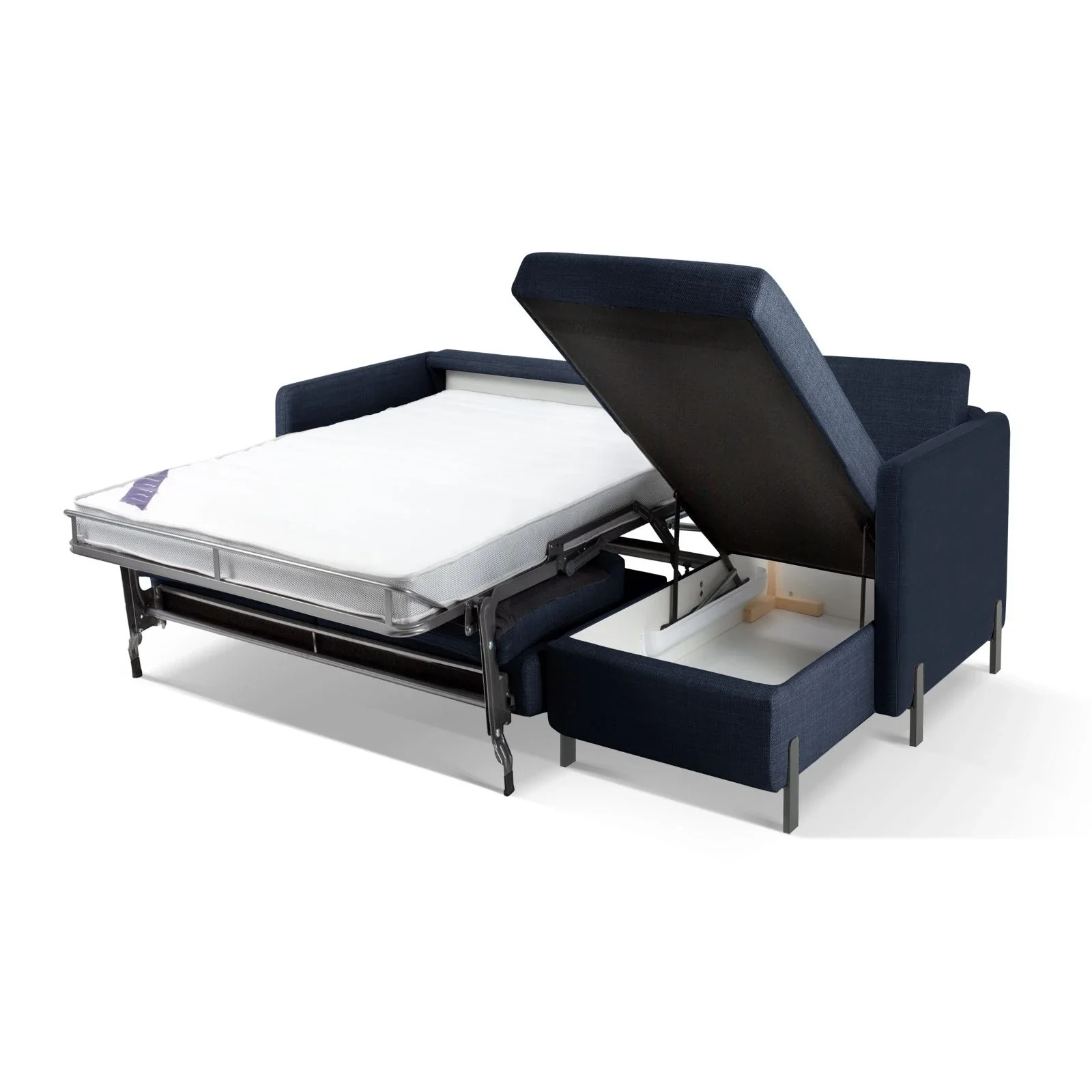 Gloria 4-Sitzer Ecksofa Rechts, ausklappbar, mit Schlaffunktion, mit Bezug aus Samt oder Strukturstoff, 280x170 cm - Image 26