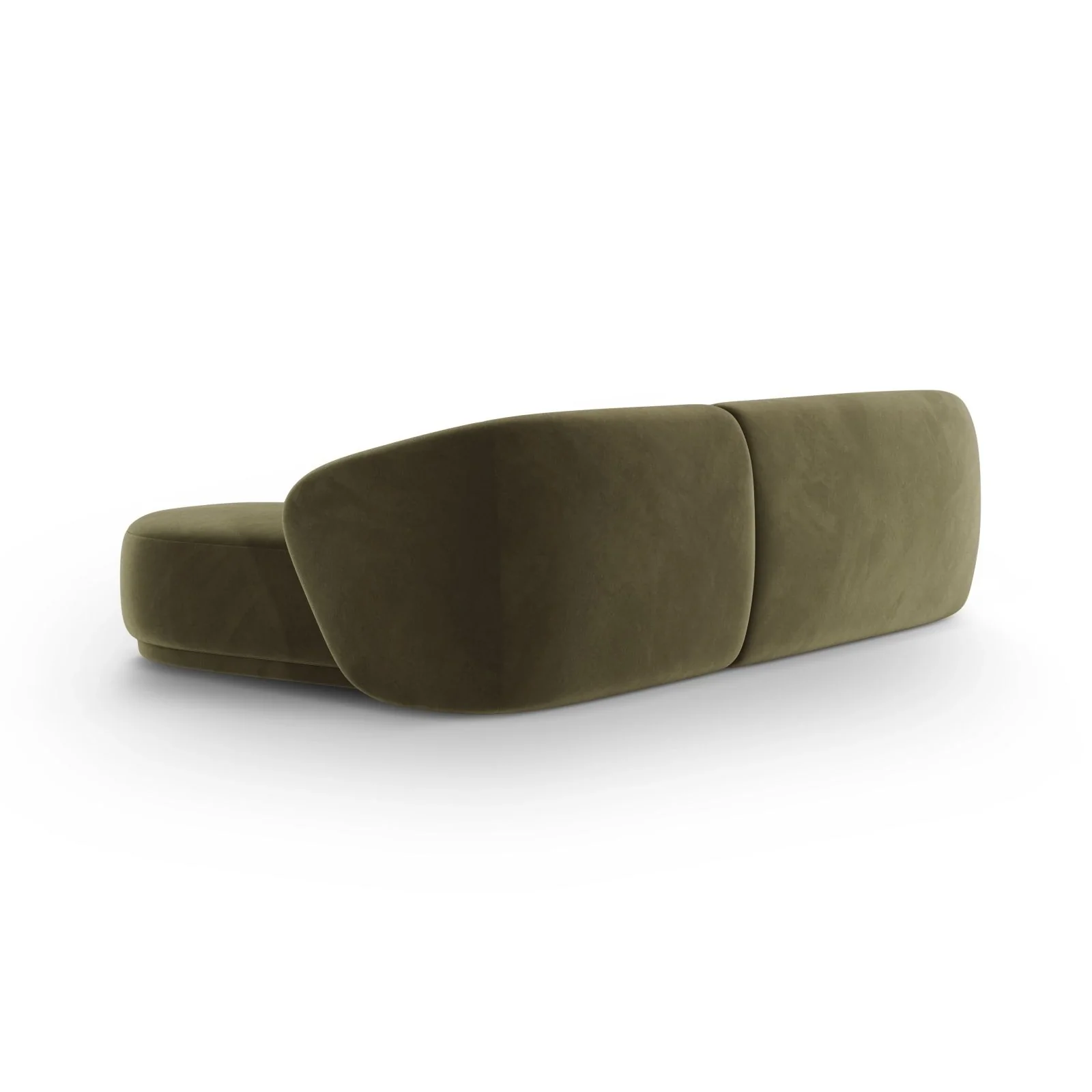 Gomera 4-Sitzer Ecksofa, Linke Seite, aus Samt, 260x155x74 cm - Image 17