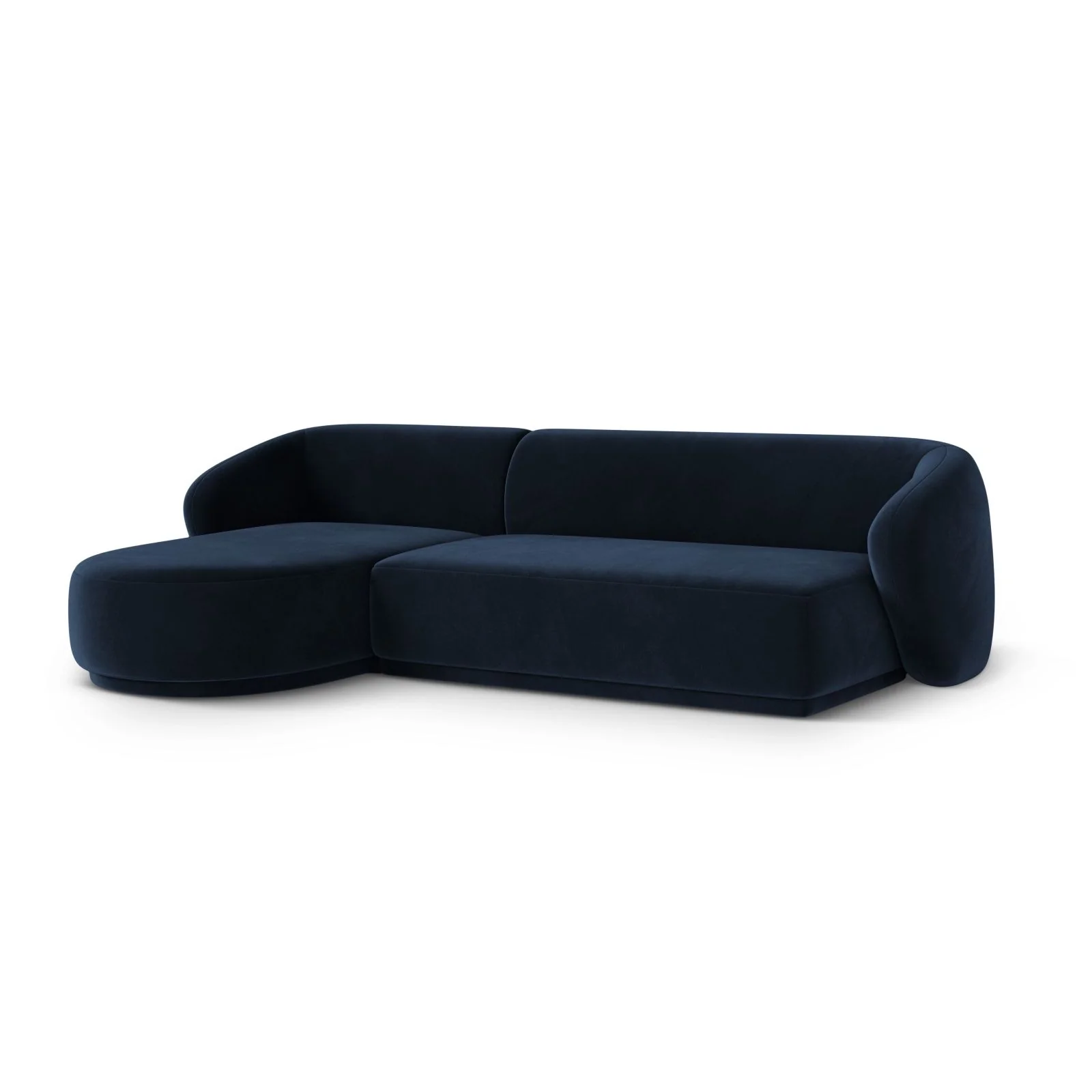 Gomera 4-Sitzer Ecksofa, Linke Seite, aus Samt, 260x155x74 cm - Image 9