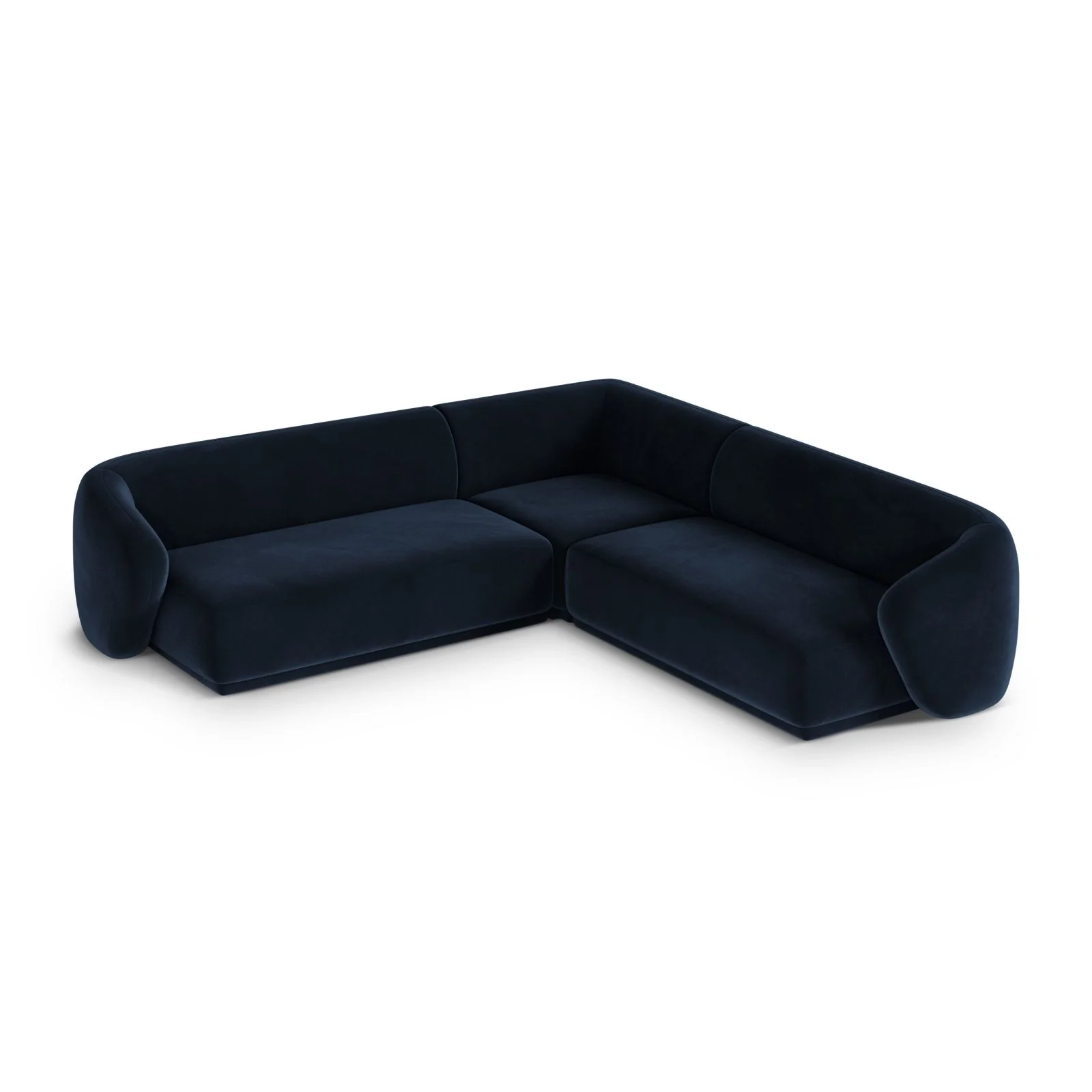 Gomera 5-Sitzer Ecksofa, symmetrisch, aus Samt, 256x256x74 cm - Image 10