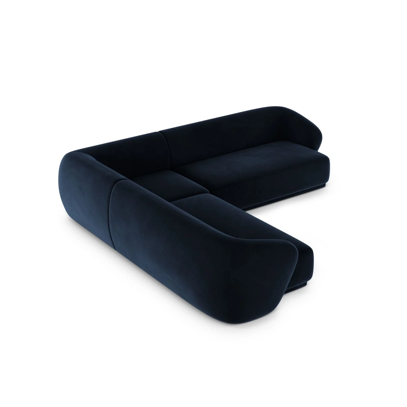Gomera 5-Sitzer Ecksofa, symmetrisch, aus Samt, 256x256x74 cm - Image 11