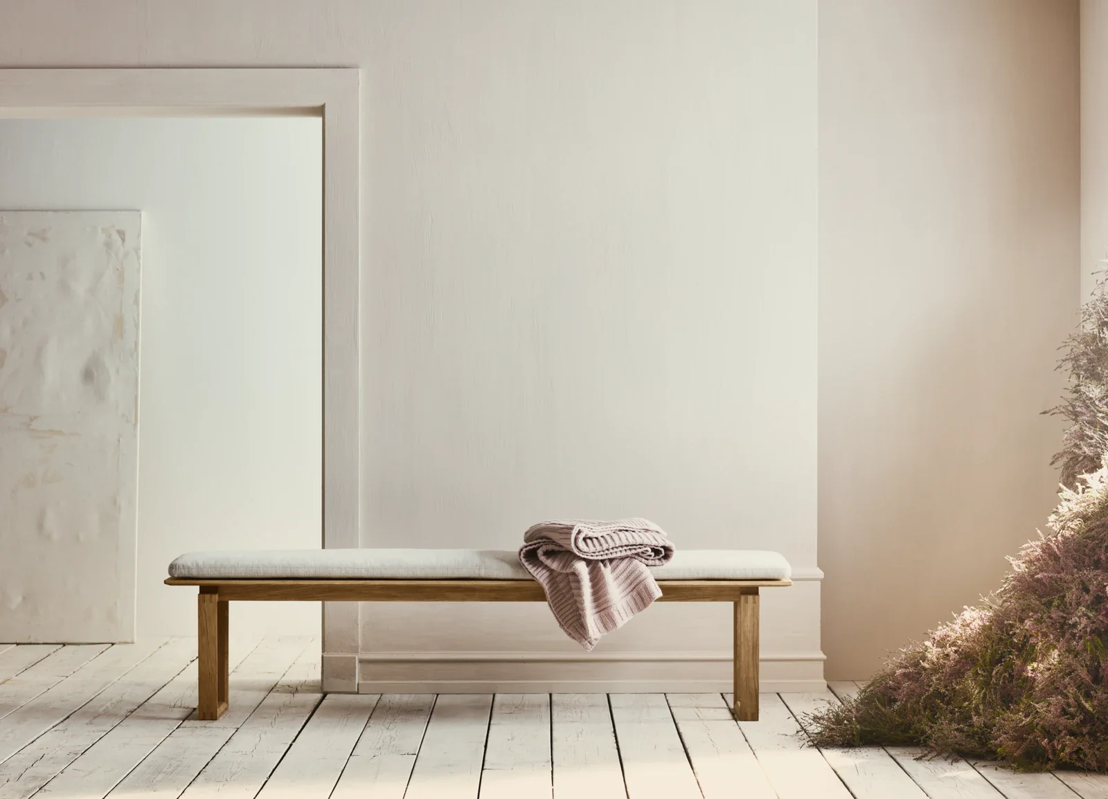 Graceful Bank aus massiver Eiche 160 cm - 30 mm - Image 12