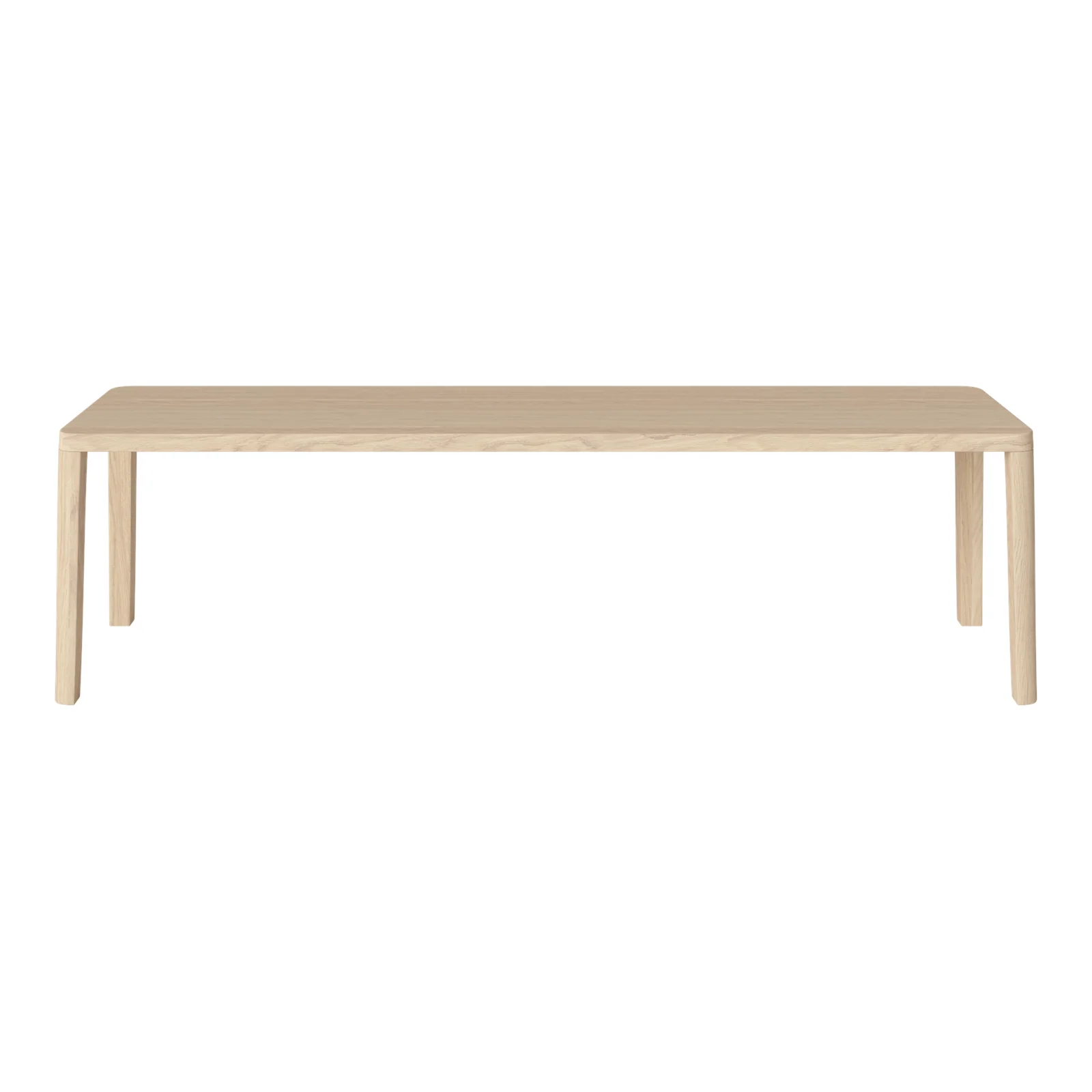 Graceful Bank aus massiver Eiche 160 cm - 30 mm - Image 5