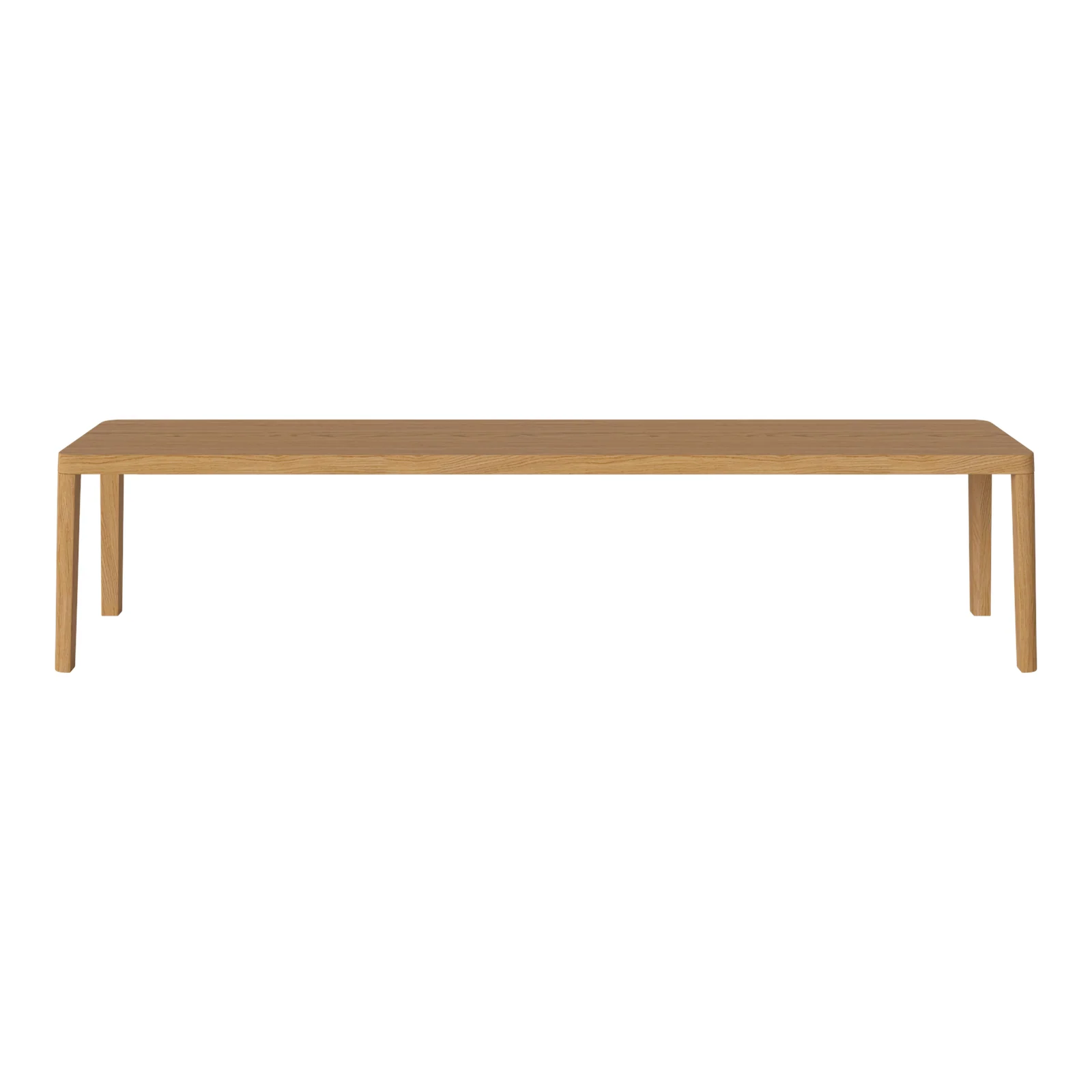 Graceful Bank aus massiver Eiche 200 cm - 40 mm