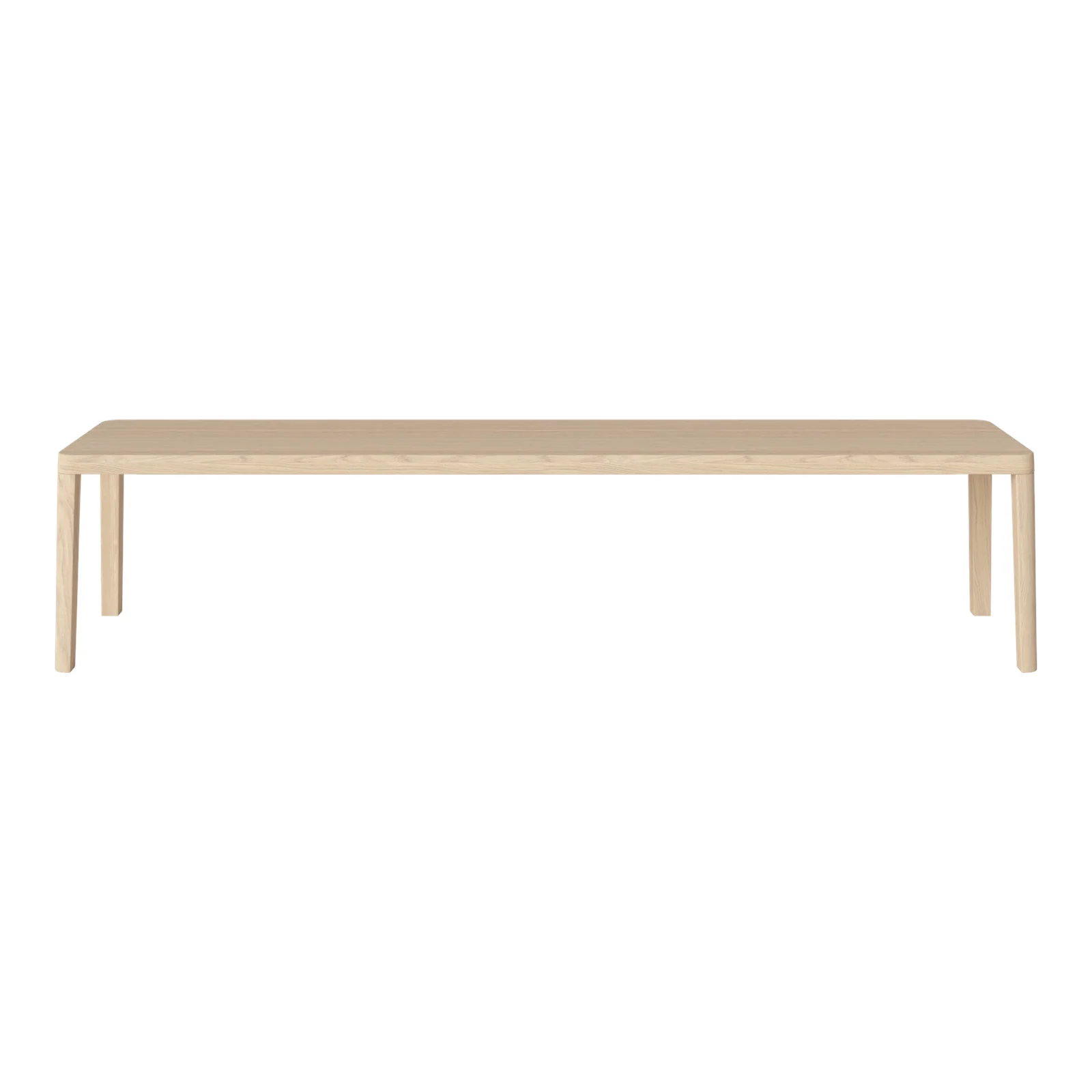 Graceful Bank aus massiver Eiche 200 cm - 40 mm - Image 5