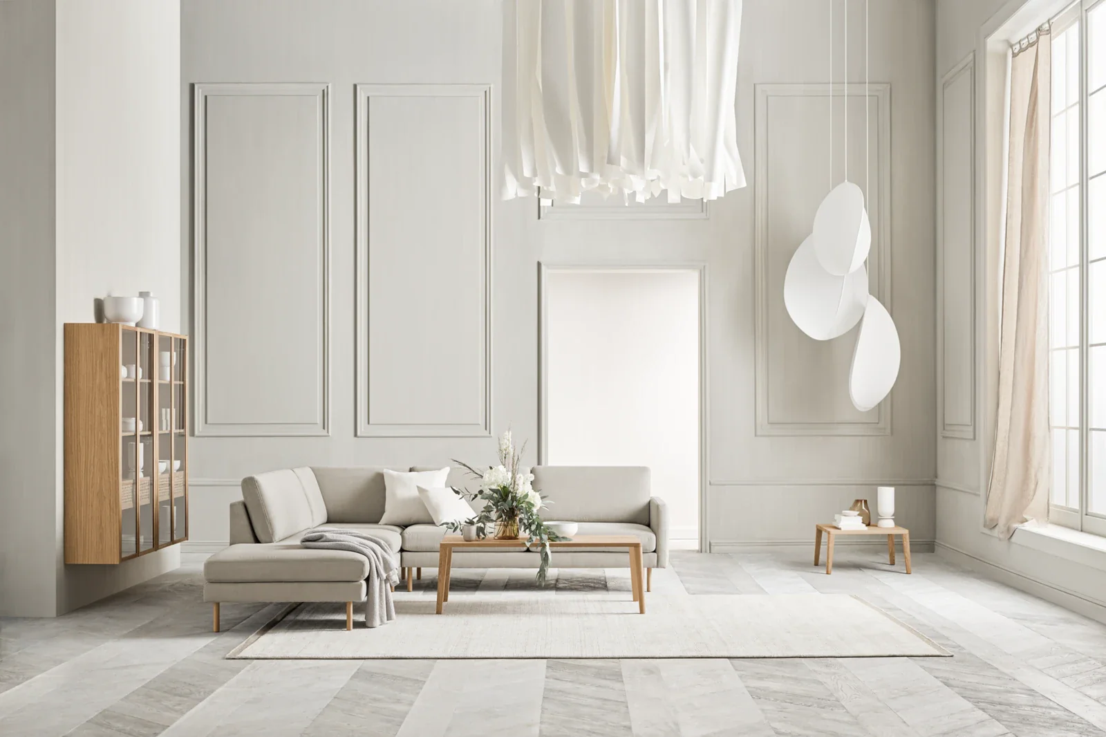 Graceful Couchtisch aus massiver Eiche 110 x 110, H42 cm - Image 2