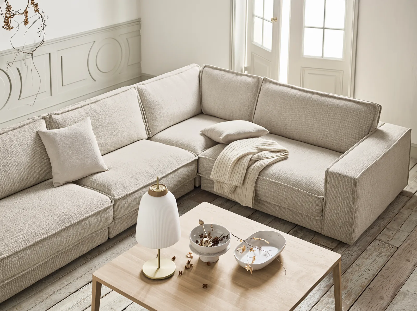 Graceful Couchtisch aus massiver Eiche 90 x 90 x H32 cm - Image 10