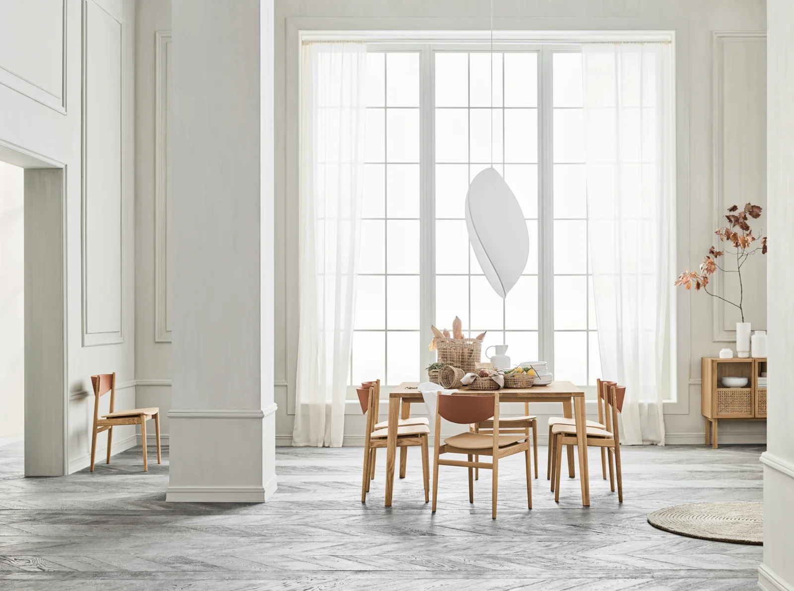 Graceful Esstisch aus massiver Eiche 130 x 130 cm - 30 mm - Image 12