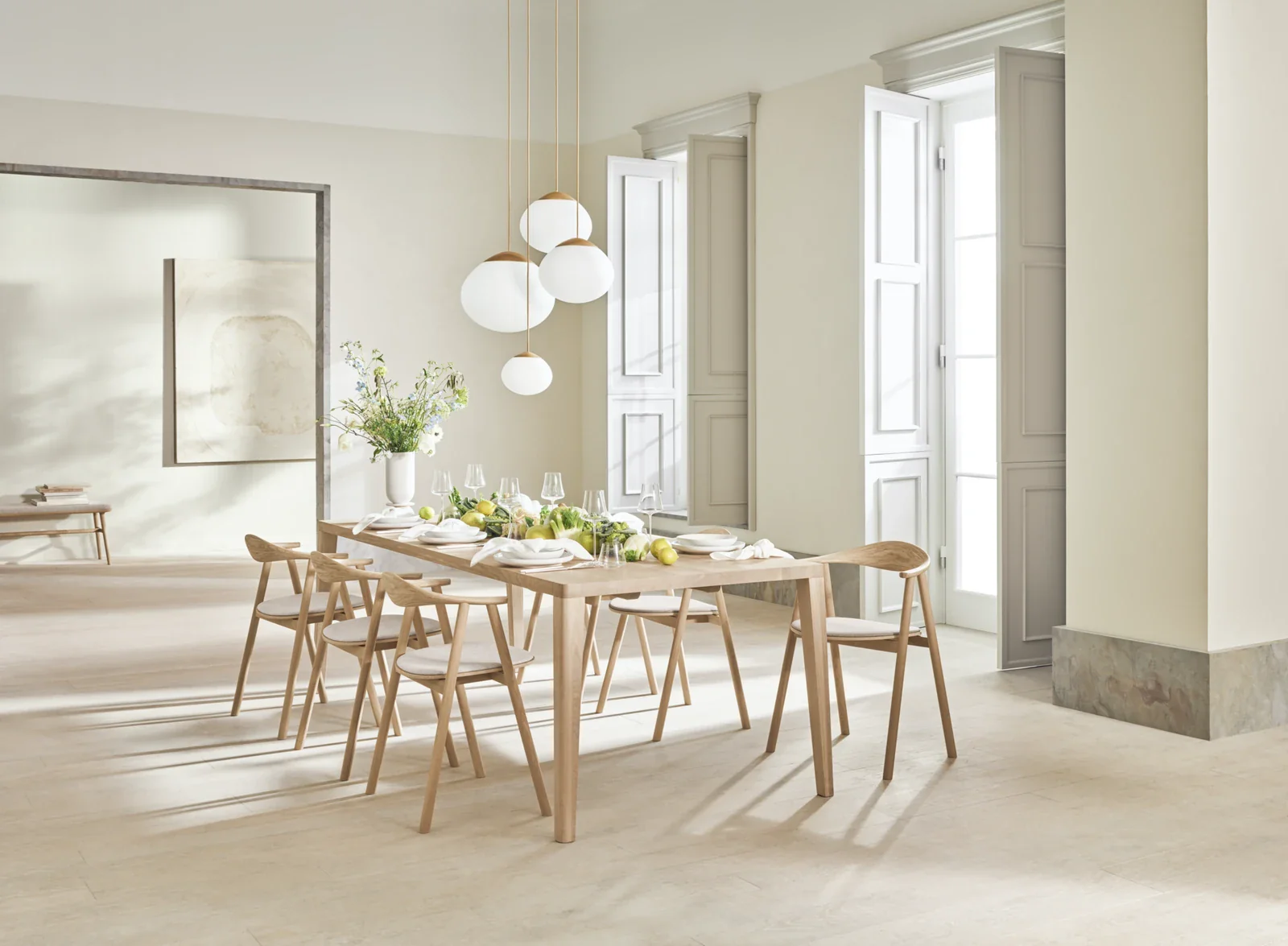 Graceful Esstisch aus massiver Eiche 160 x 95 cm - 30 mm - Image 21