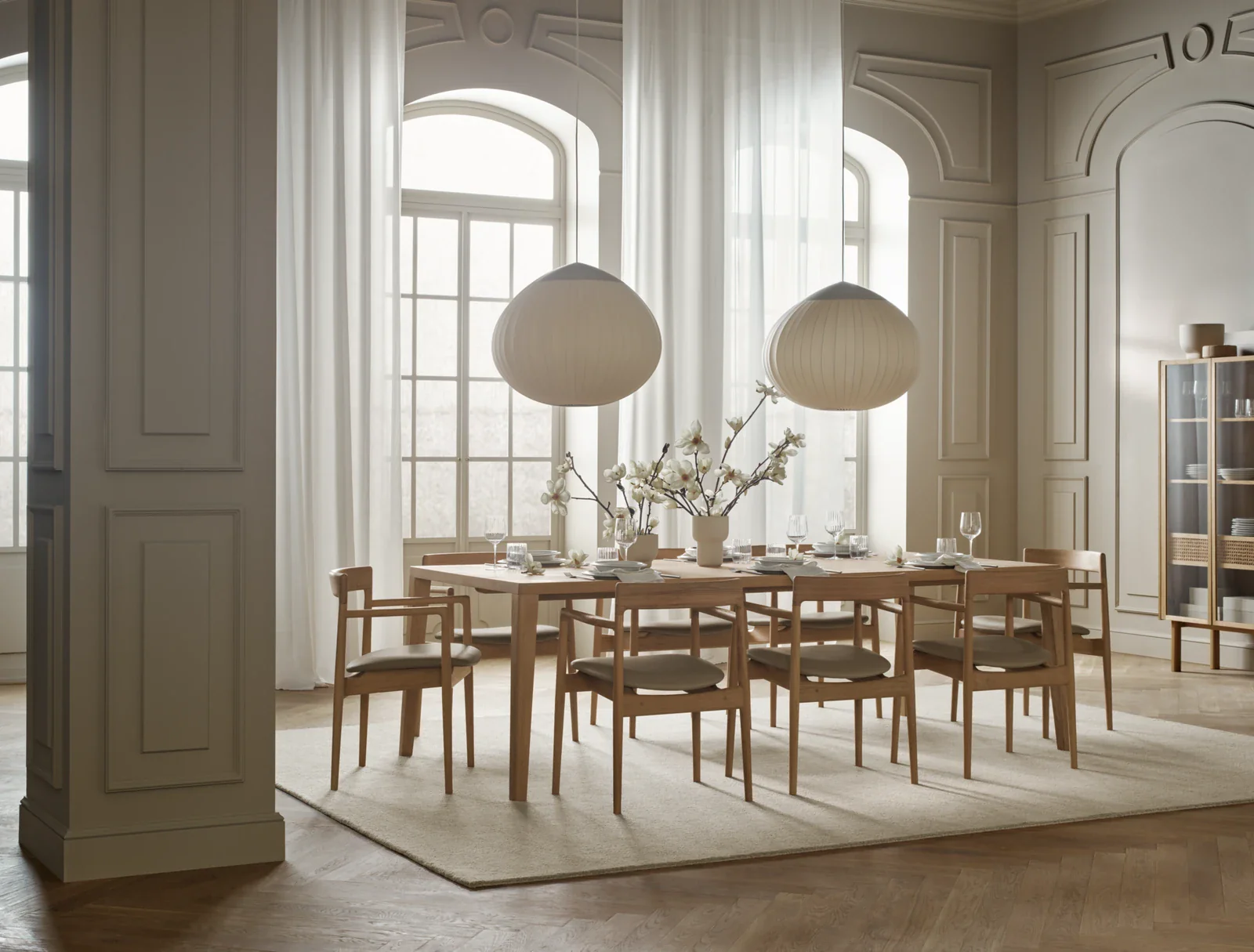 Graceful Esstisch aus massiver Eiche 180 x 95 cm - 30 mm - Image 12