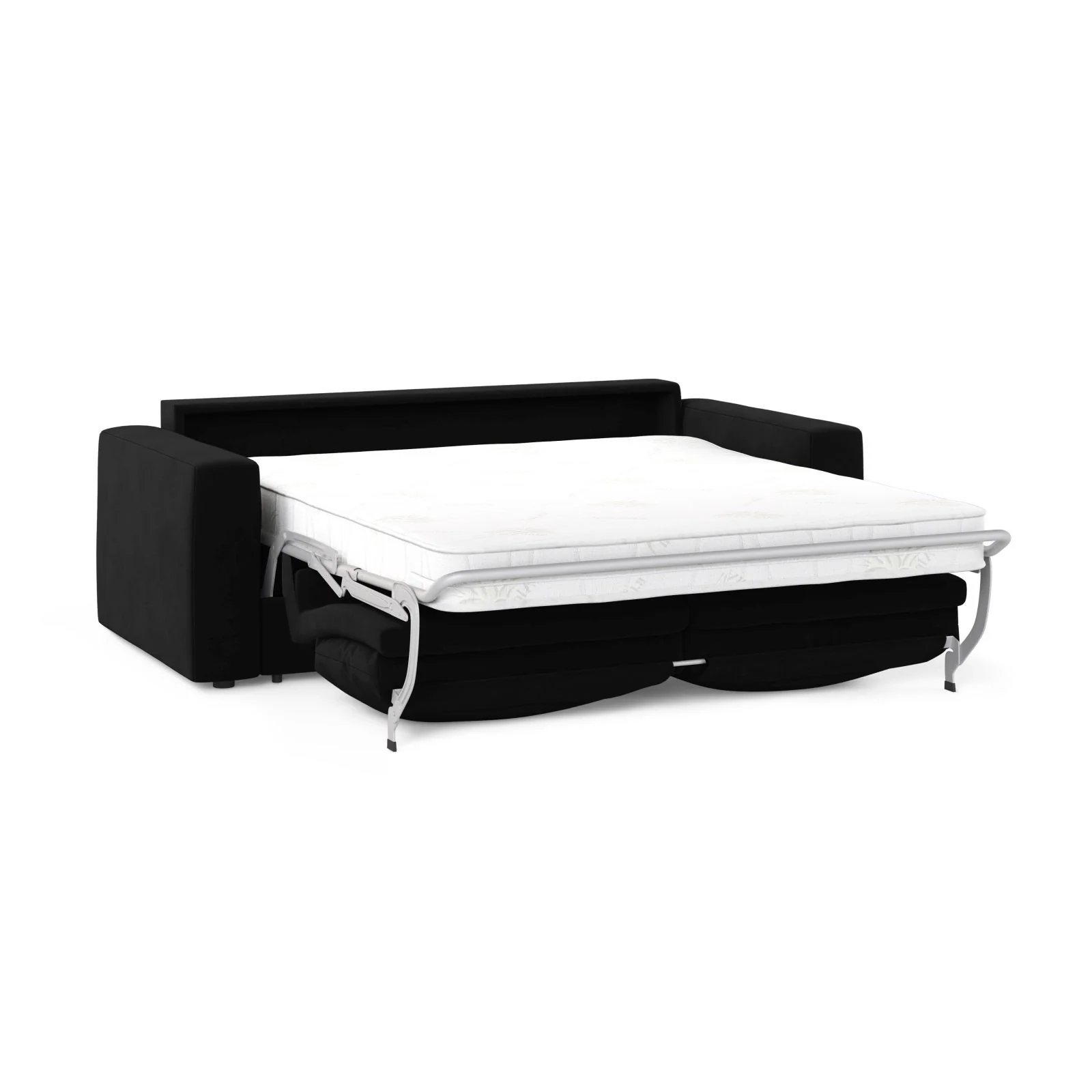 Grena 3-Sitzer Sofa mit Schlaffunktion, ausklappbar, aus Samt oder Strukturstoff, 205x100 cm - Image 10