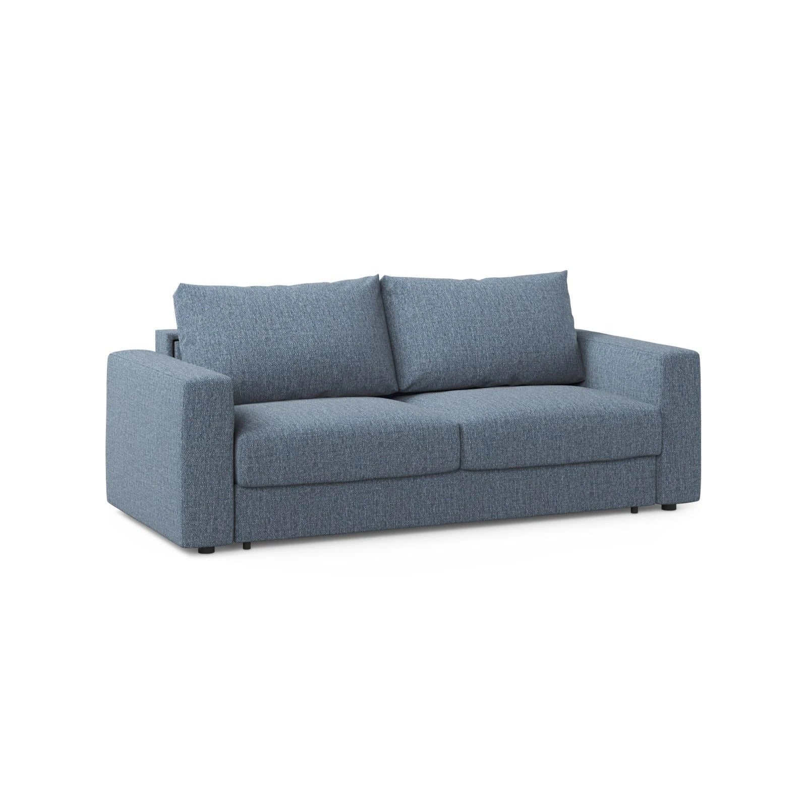 Grena 3-Sitzer Sofa mit Schlaffunktion, ausklappbar, aus Samt oder Strukturstoff, 205x100 cm - Image 105