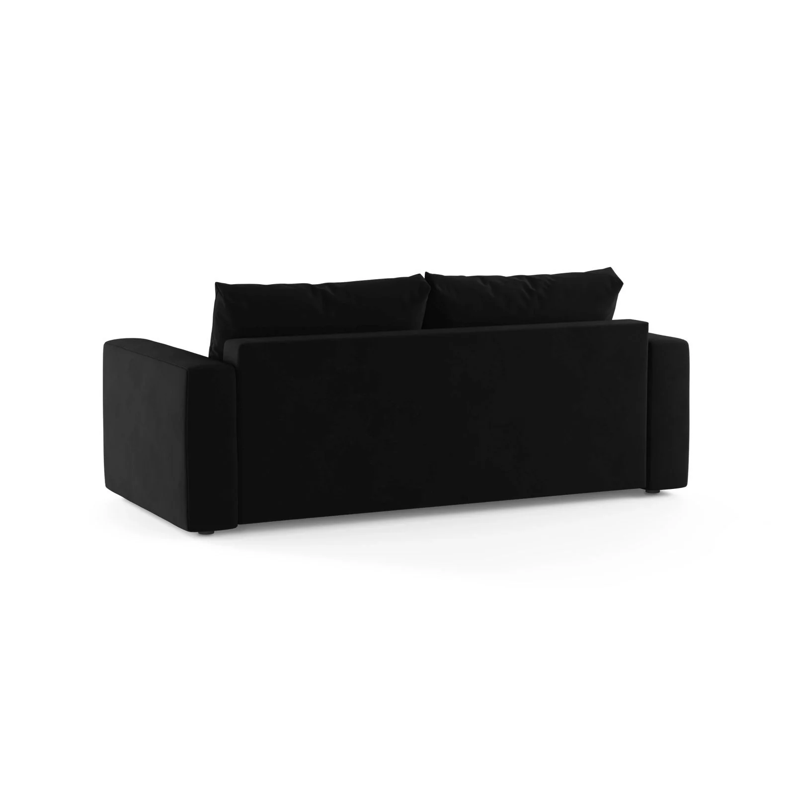 Grena 3-Sitzer Sofa mit Schlaffunktion, ausklappbar, aus Samt oder Strukturstoff, 205x100 cm - Image 11
