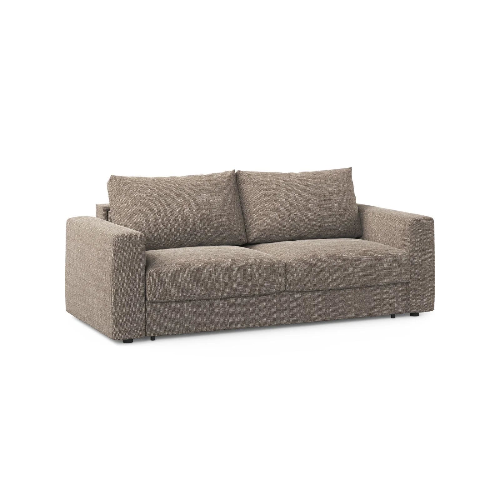 Grena 3-Sitzer Sofa mit Schlaffunktion, ausklappbar, aus Samt oder Strukturstoff, 205x100 cm - Image 111
