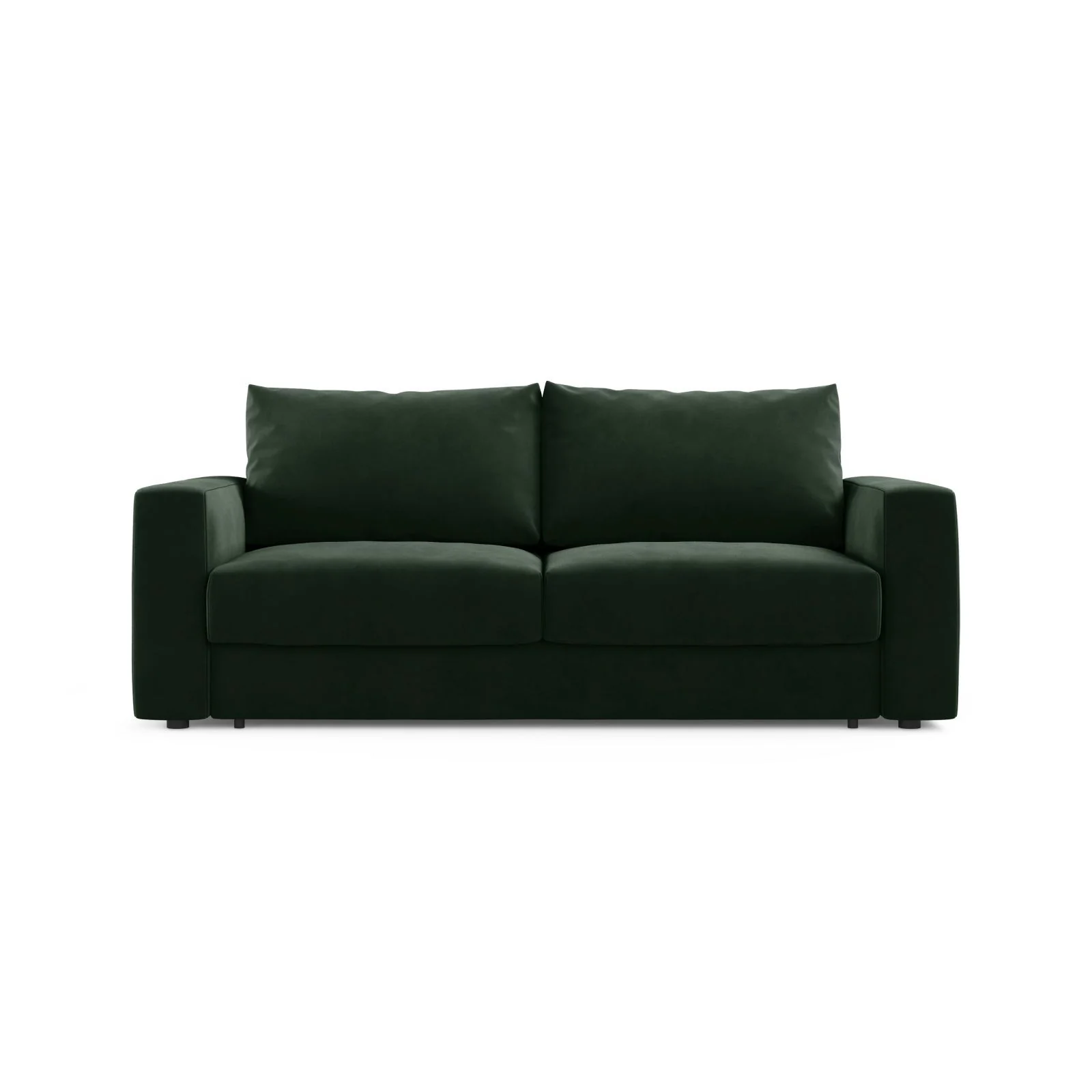 Grena 3-Sitzer Sofa mit Schlaffunktion, ausklappbar, aus Samt oder Strukturstoff, 205x100 cm - Image 19