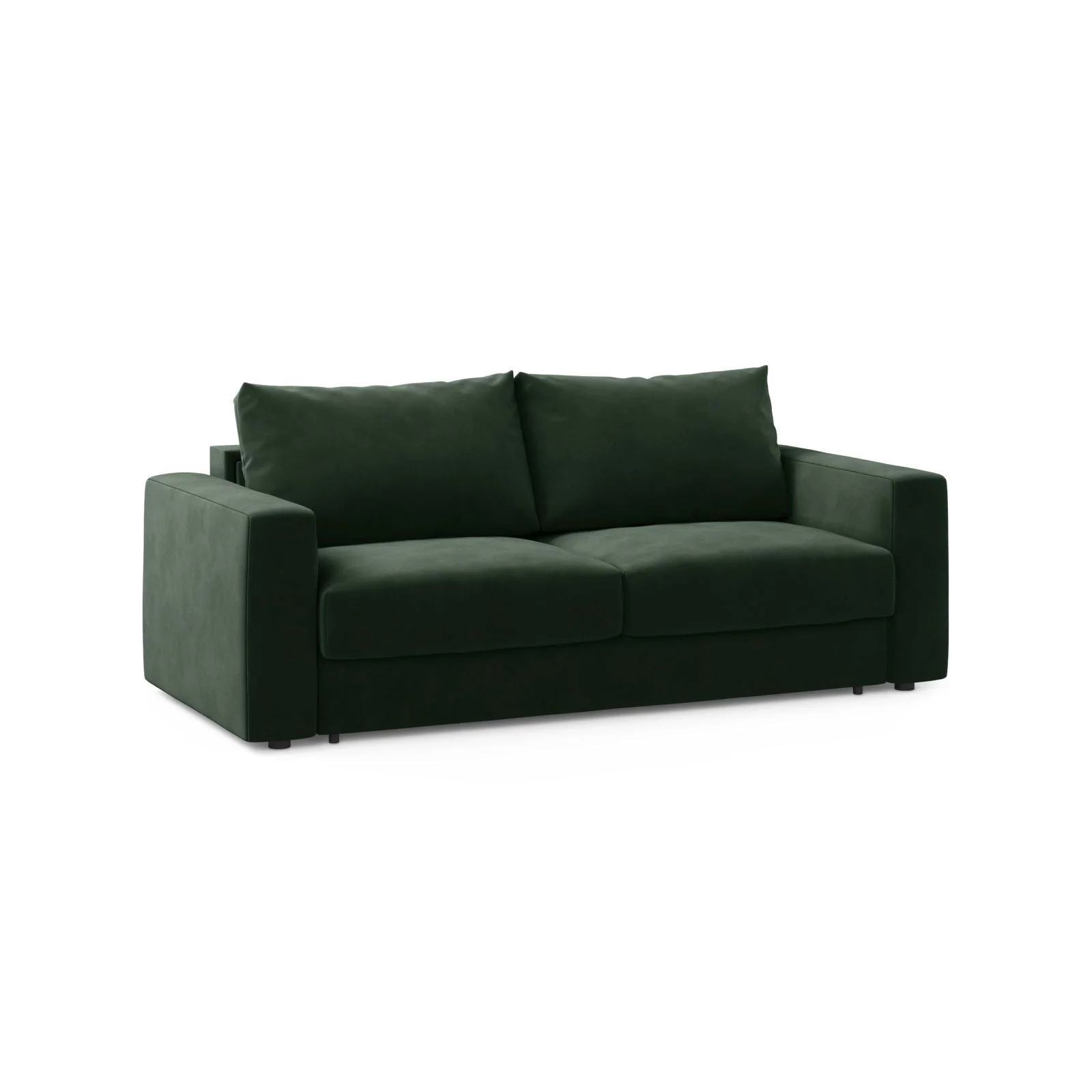 Grena 3-Sitzer Sofa mit Schlaffunktion, ausklappbar, aus Samt oder Strukturstoff, 205x100 cm - Image 21