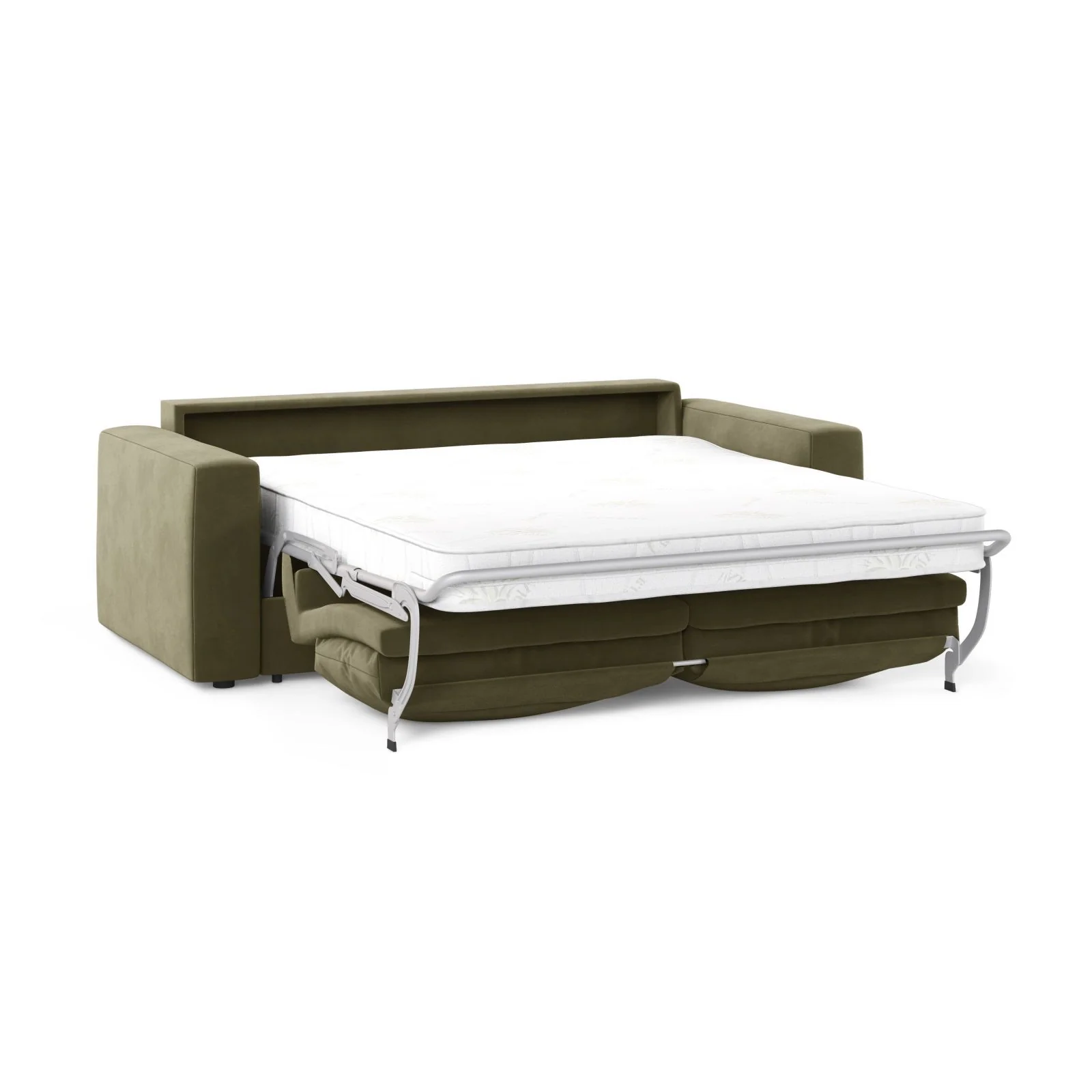 Grena 3-Sitzer Sofa mit Schlaffunktion, ausklappbar, aus Samt oder Strukturstoff, 205x100 cm - Image 28