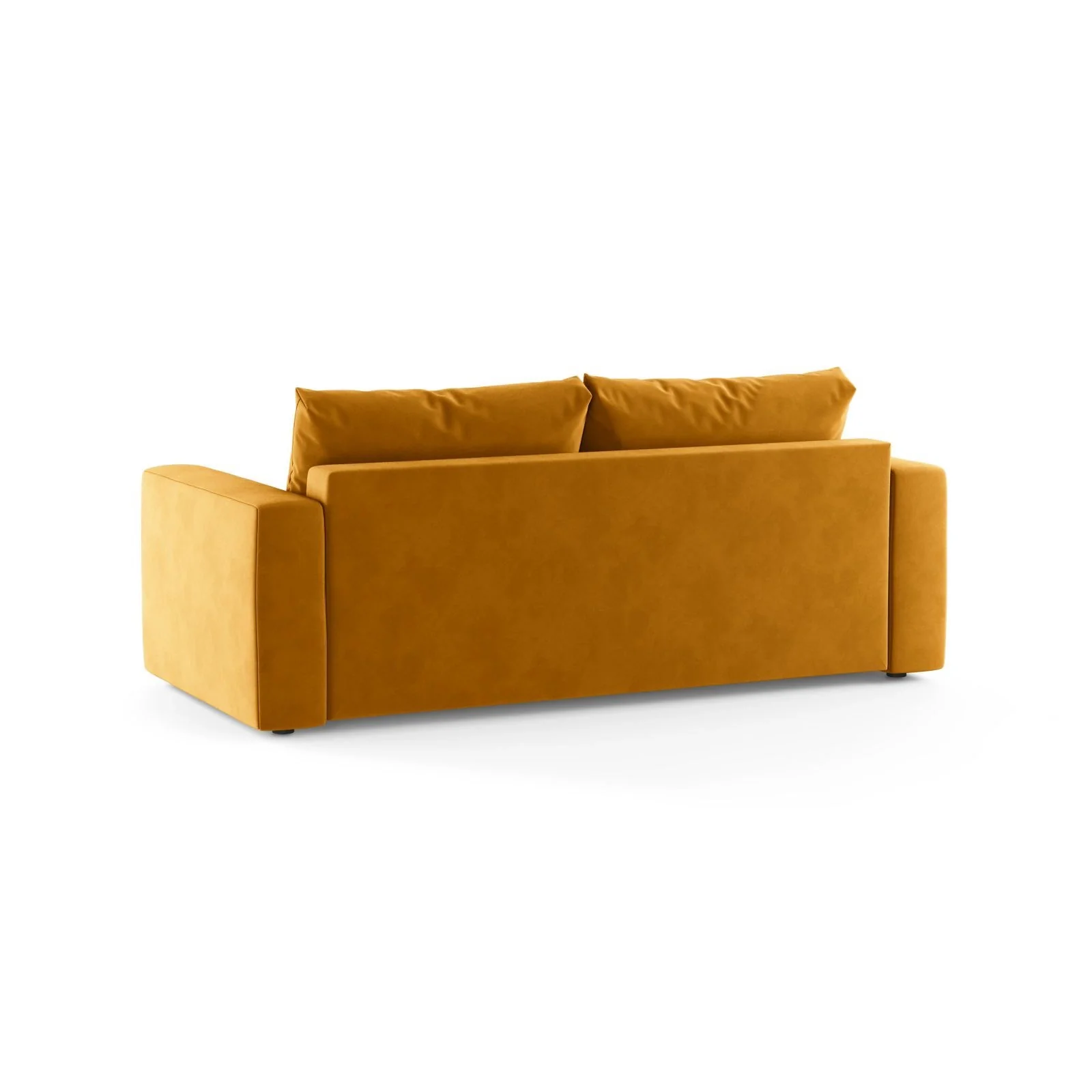 Grena 3-Sitzer Sofa mit Schlaffunktion, ausklappbar, aus Samt oder Strukturstoff, 205x100 cm - Image 35