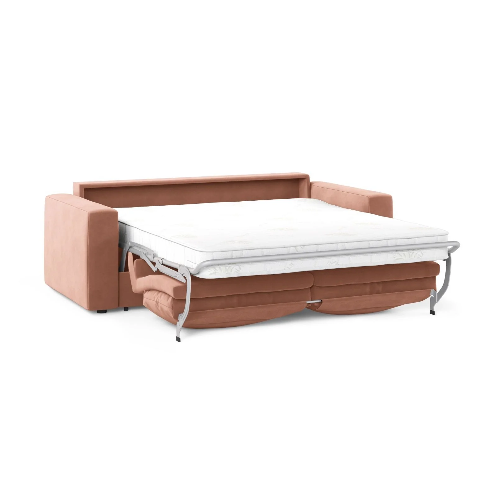 Grena 3-Sitzer Sofa mit Schlaffunktion, ausklappbar, aus Samt oder Strukturstoff, 205x100 cm - Image 40