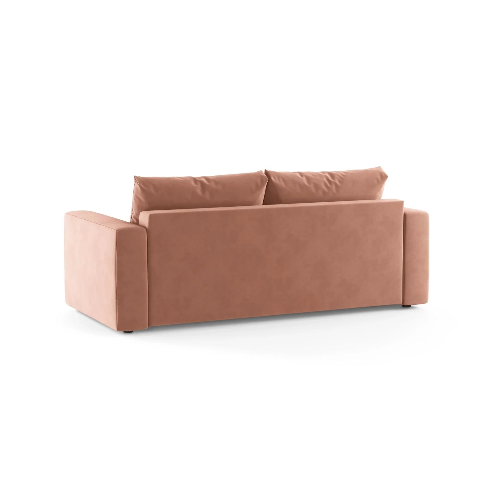 Grena 3-Sitzer Sofa mit Schlaffunktion, ausklappbar, aus Samt oder Strukturstoff, 205x100 cm - Image 41