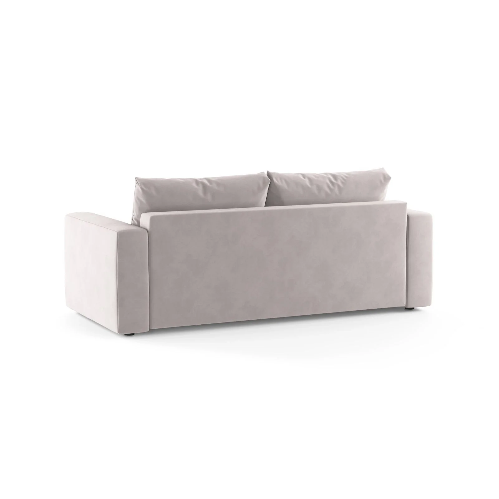 Grena 3-Sitzer Sofa mit Schlaffunktion, ausklappbar, aus Samt oder Strukturstoff, 205x100 cm - Image 53