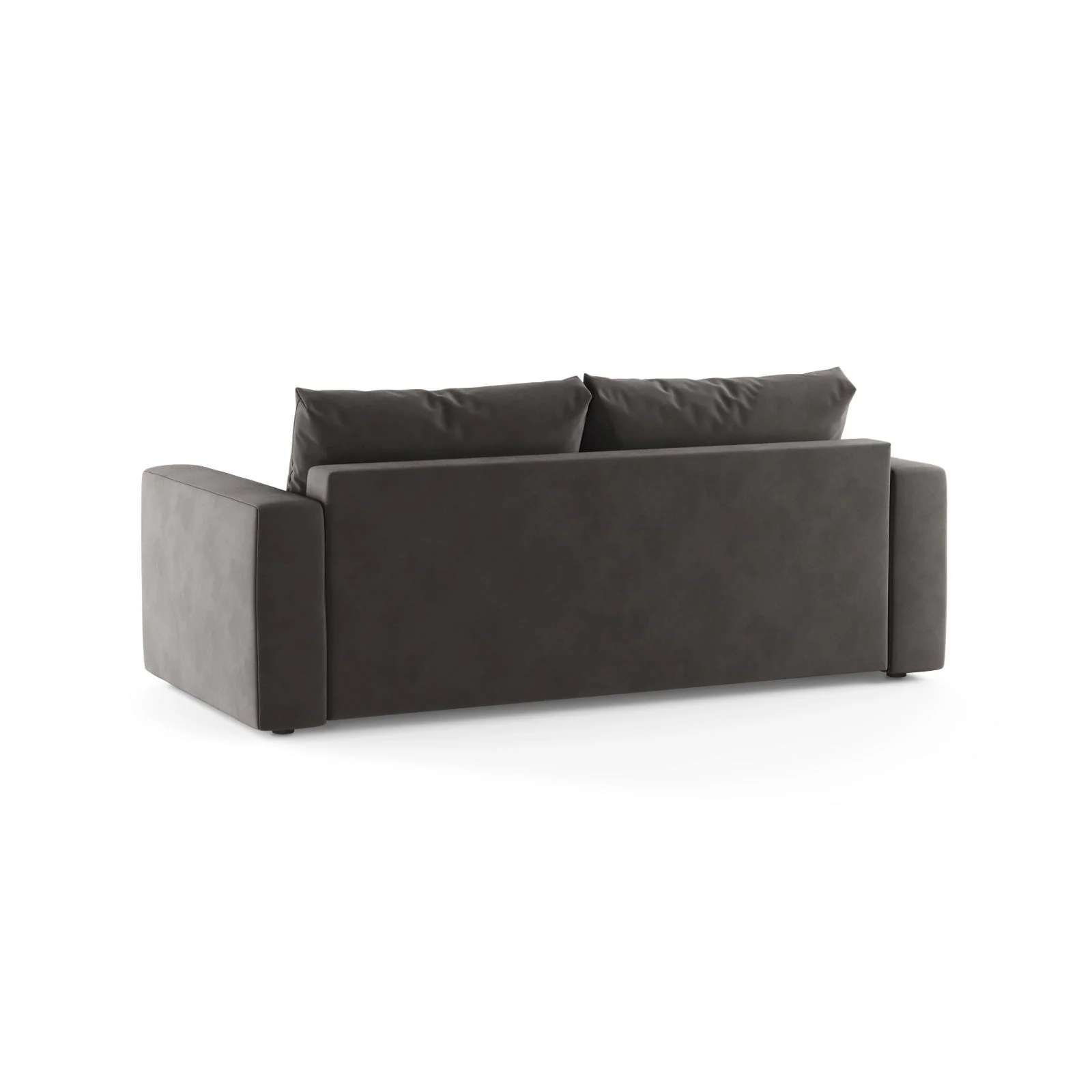 Grena 3-Sitzer Sofa mit Schlaffunktion, ausklappbar, aus Samt oder Strukturstoff, 205x100 cm - Image 59