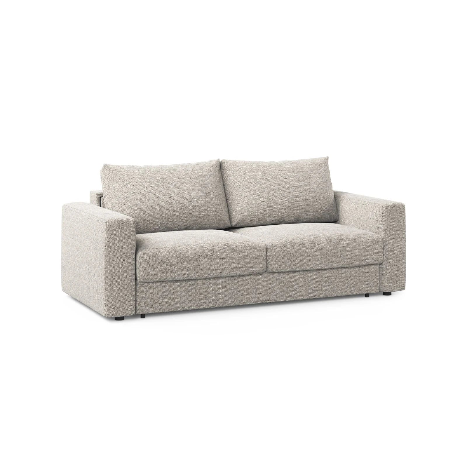 Grena 3-Sitzer Sofa mit Schlaffunktion, ausklappbar, aus Samt oder Strukturstoff, 205x100 cm - Image 63