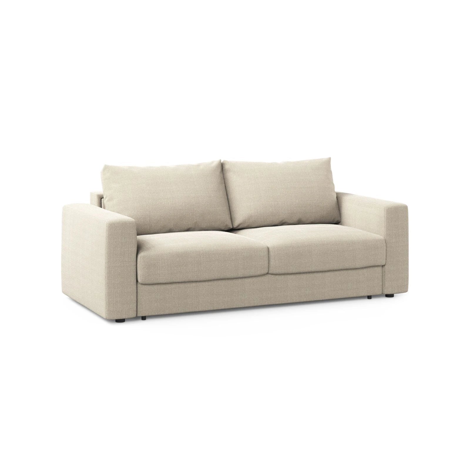 Grena 3-Sitzer Sofa mit Schlaffunktion, ausklappbar, aus Samt oder Strukturstoff, 205x100 cm - Image 81