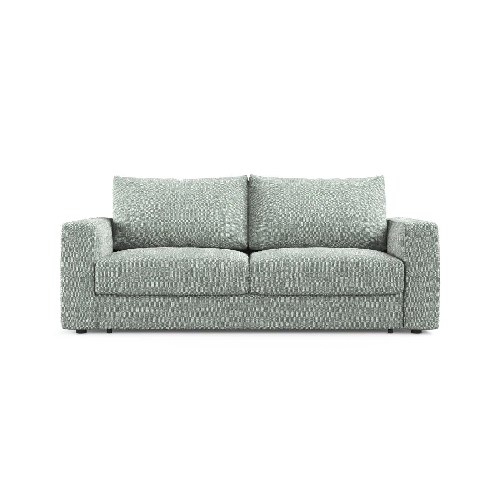 Grena 3-Sitzer Sofa mit Schlaffunktion, ausklappbar, aus Samt oder Strukturstoff, 205x100 cm - Image 91