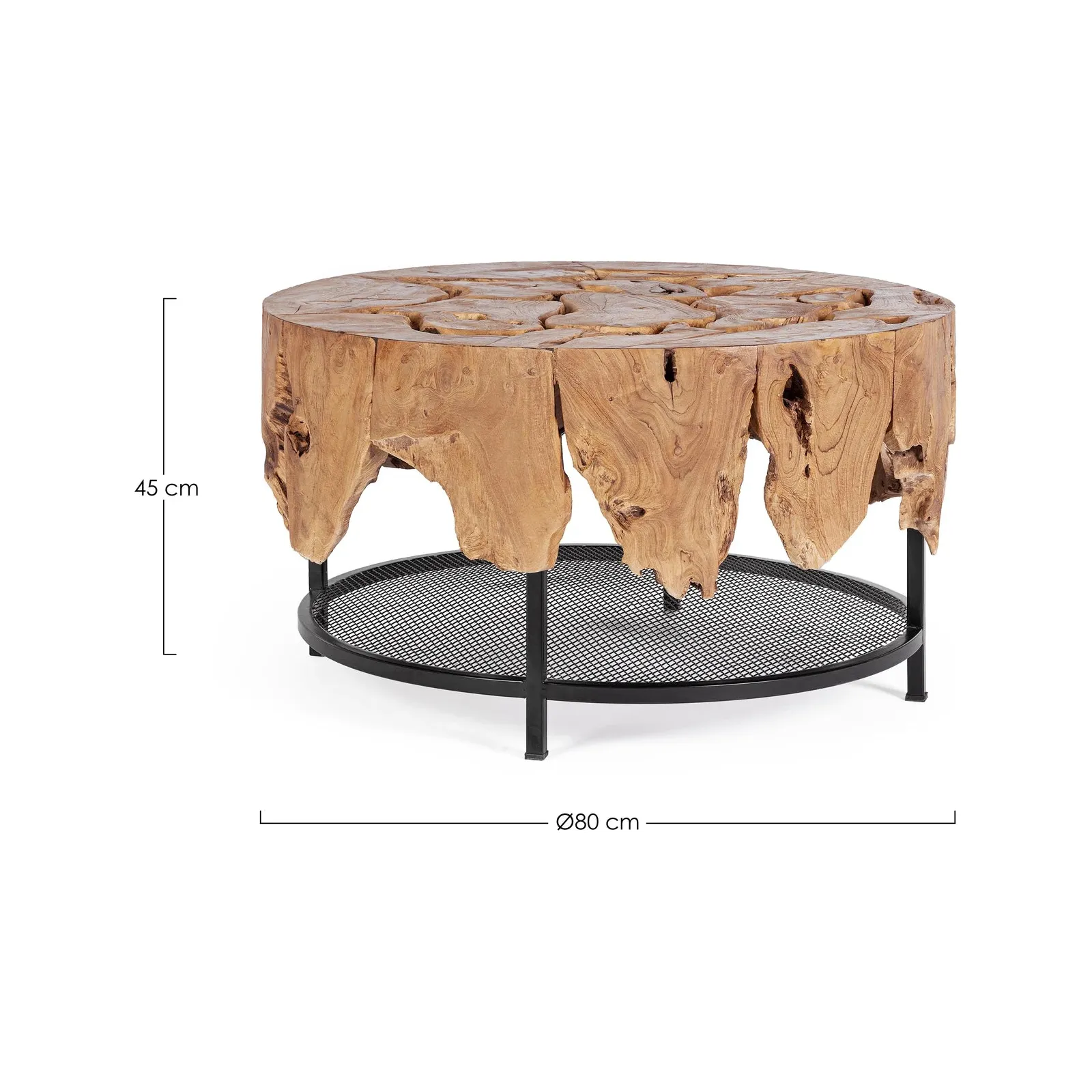 Grenada Couchtisch Rund 80x80 cm - Image 4