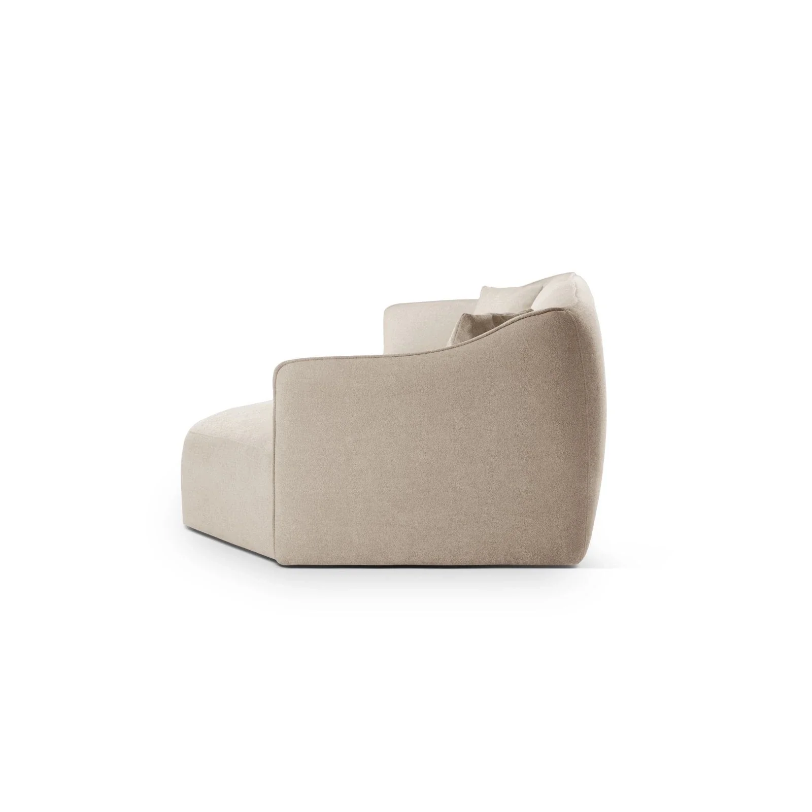Hailey 5-Sitzer Ecksofa, Rechte Seite, aus Boucle, 292x138 cm - Image 12
