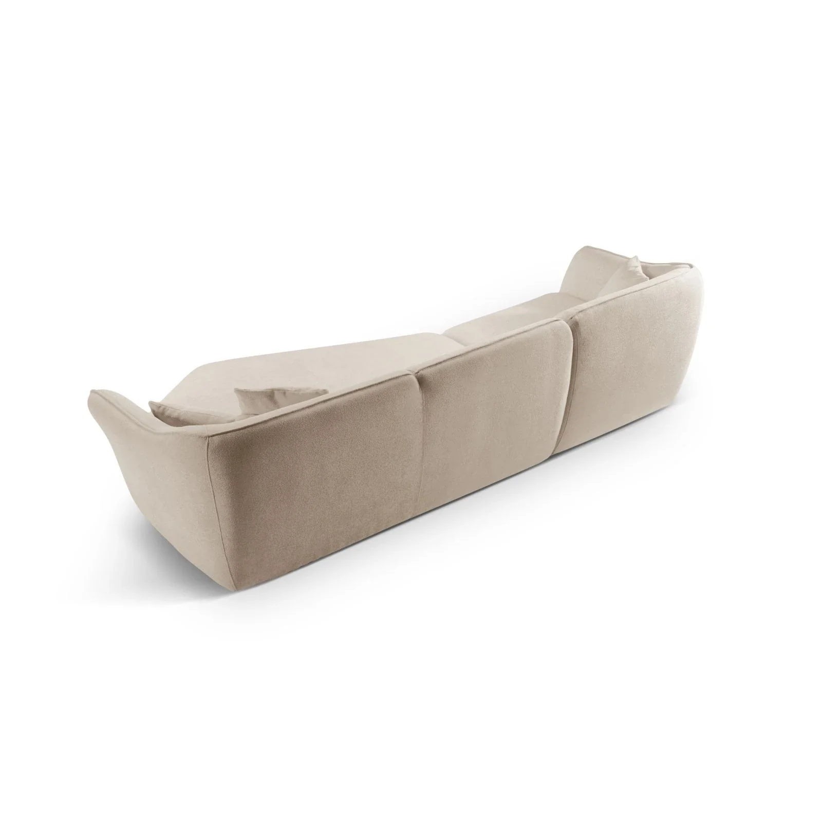 Hailey 5-Sitzer Ecksofa, Rechte Seite, aus Boucle, 292x138 cm - Image 13