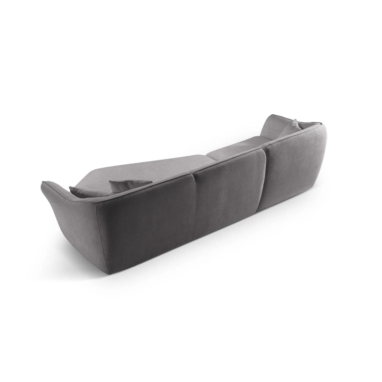 Hailey 5-Sitzer Ecksofa, Rechte Seite, aus Boucle, 292x138 cm - Image 21