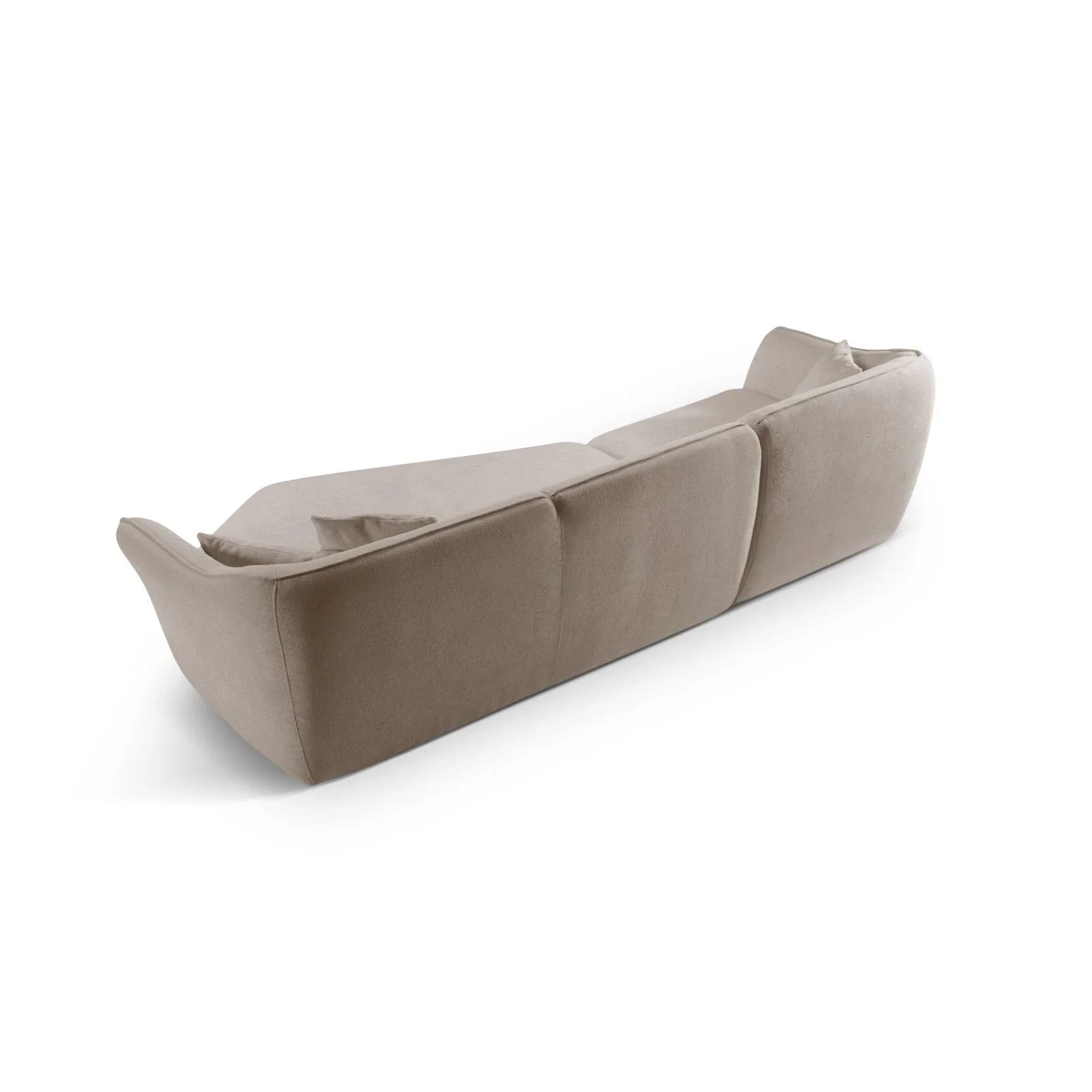 Hailey 5-Sitzer Ecksofa, Rechte Seite, aus Boucle, 292x138 cm - Image 29