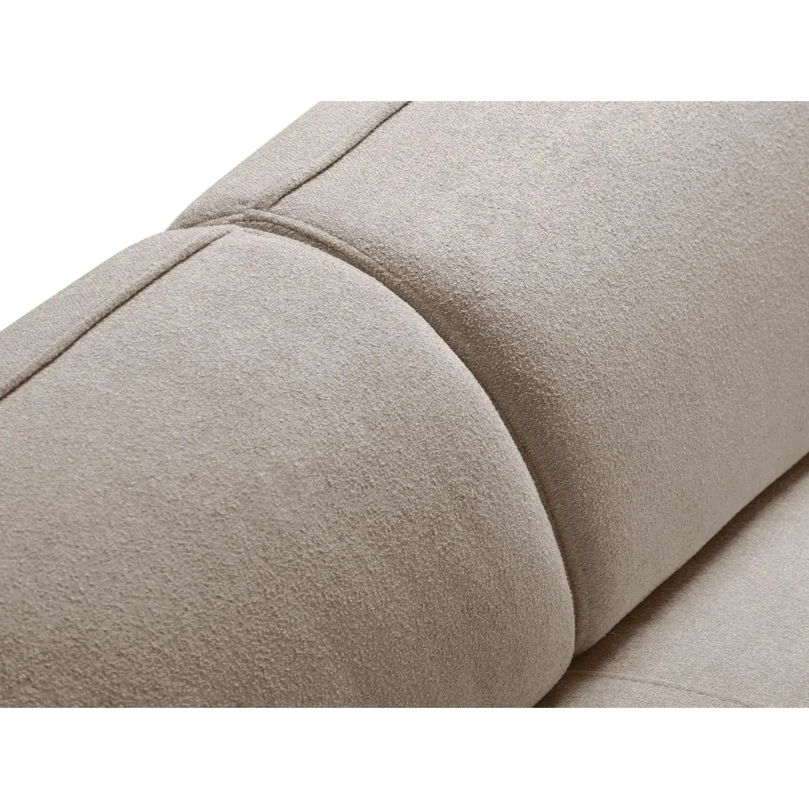 Hailey 5-Sitzer Ecksofa, Rechte Seite, aus Boucle, 292x138 cm - Image 32