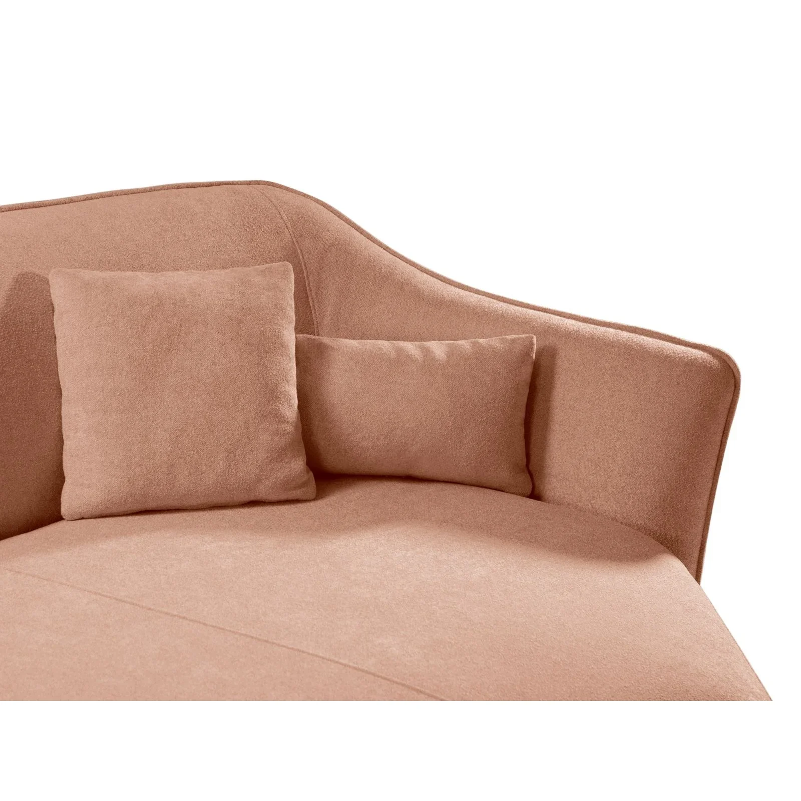 Hailey 5-Sitzer Ecksofa, Rechte Seite, aus Boucle, 292x138 cm - Image 39