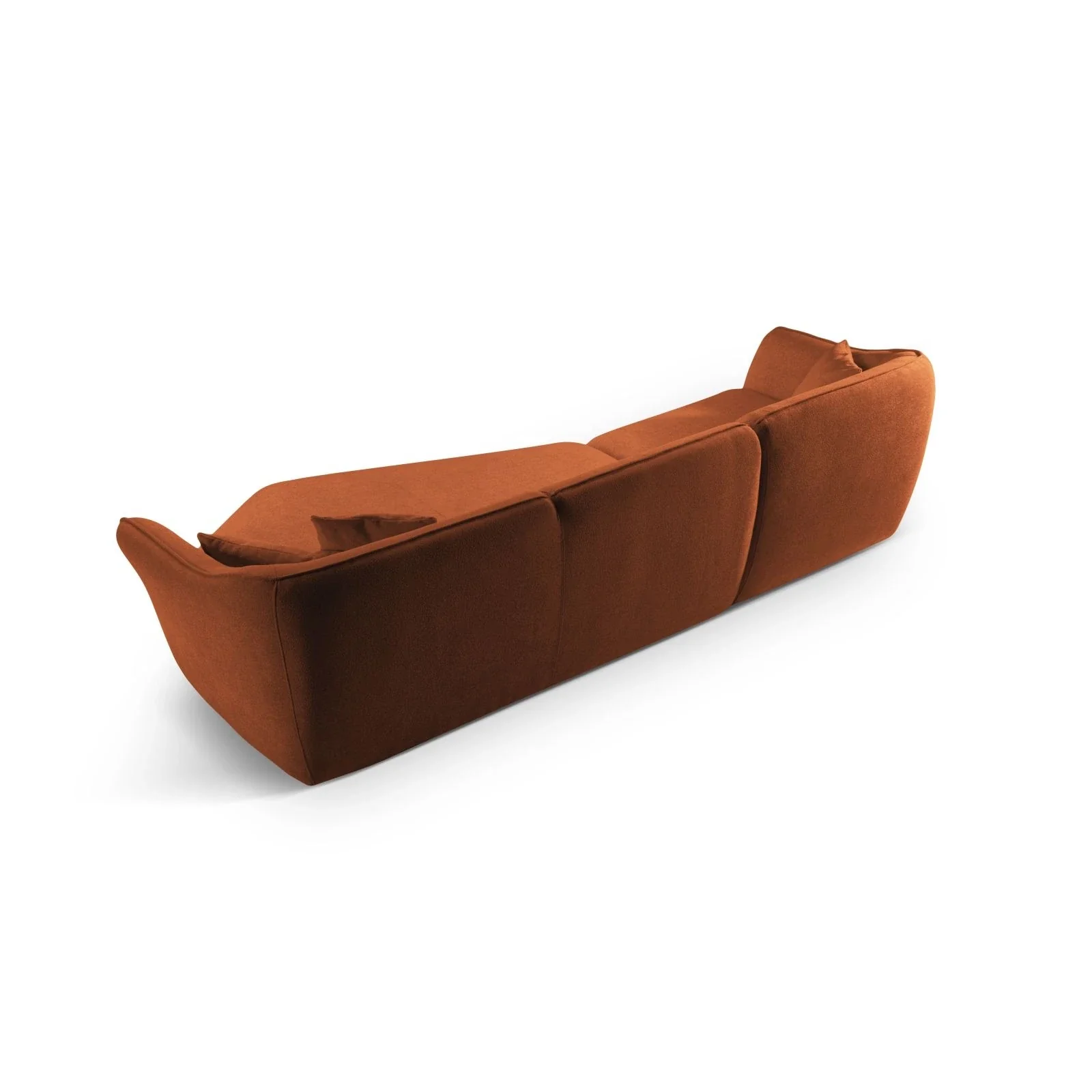 Hailey 5-Sitzer Ecksofa, Rechte Seite, aus Boucle, 292x138 cm - Image 45