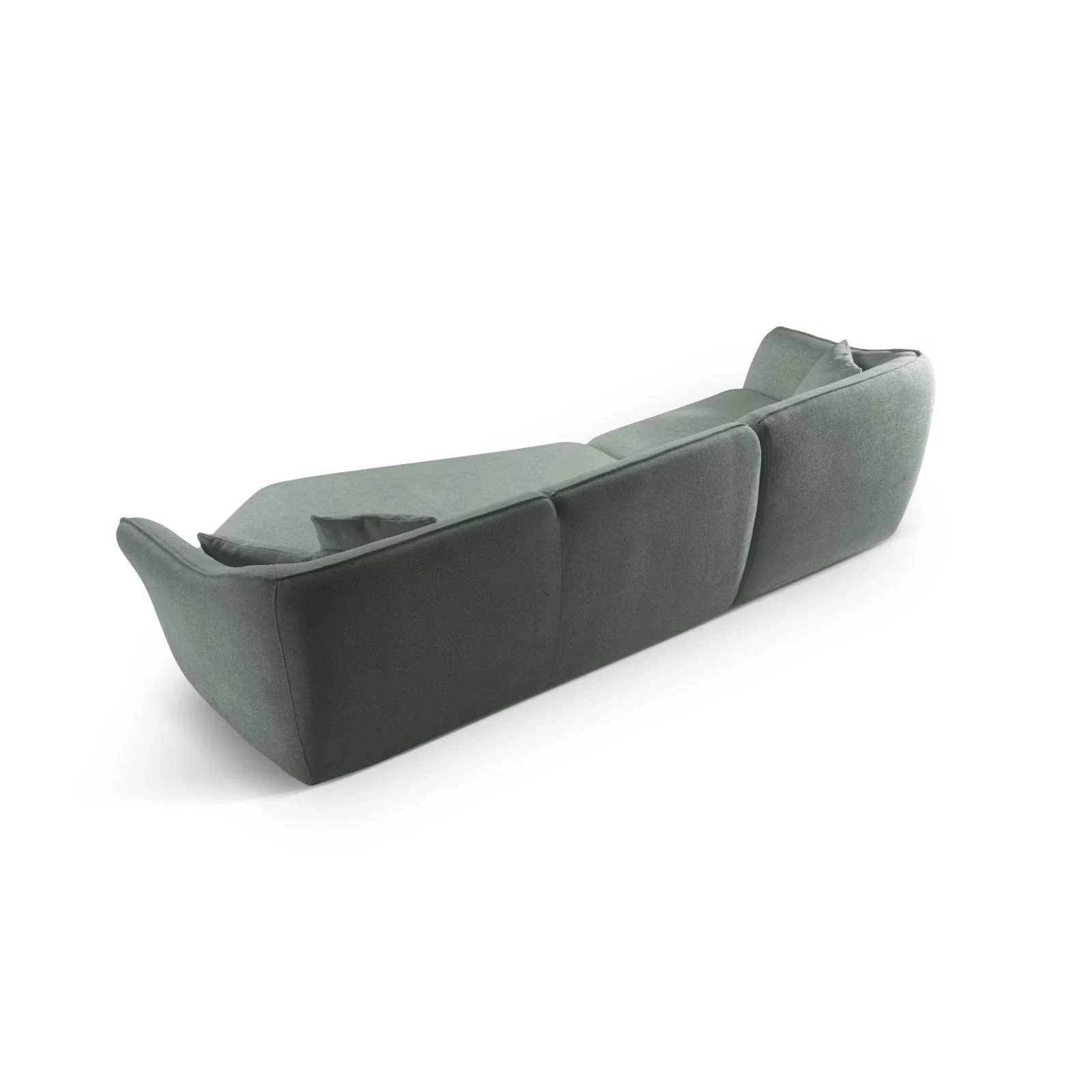 Hailey 5-Sitzer Ecksofa, Rechte Seite, aus Boucle, 292x138 cm - Image 53