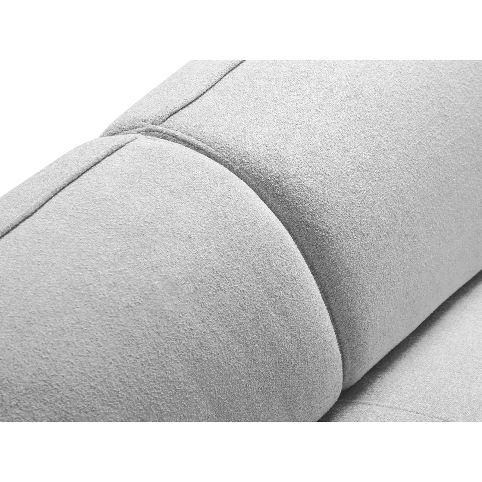 Hailey 5-Sitzer Ecksofa, Rechte Seite, aus Boucle, 292x138 cm - Image 8