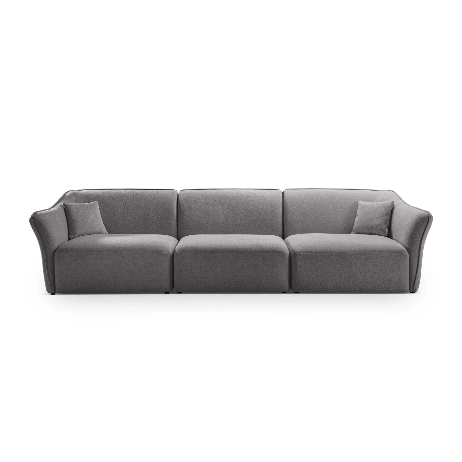 Hailey 5-Sitzer Sofa aus Boucle, 292x102 cm - Image 13