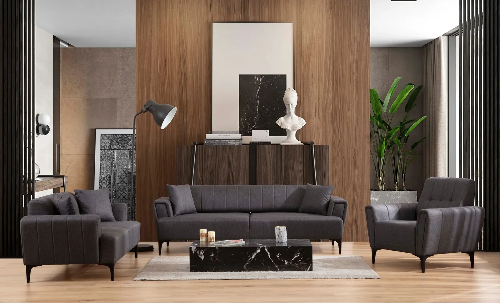 Hamlet 3-Sitzer Schlafsofa, 230x95 cm - Image 14