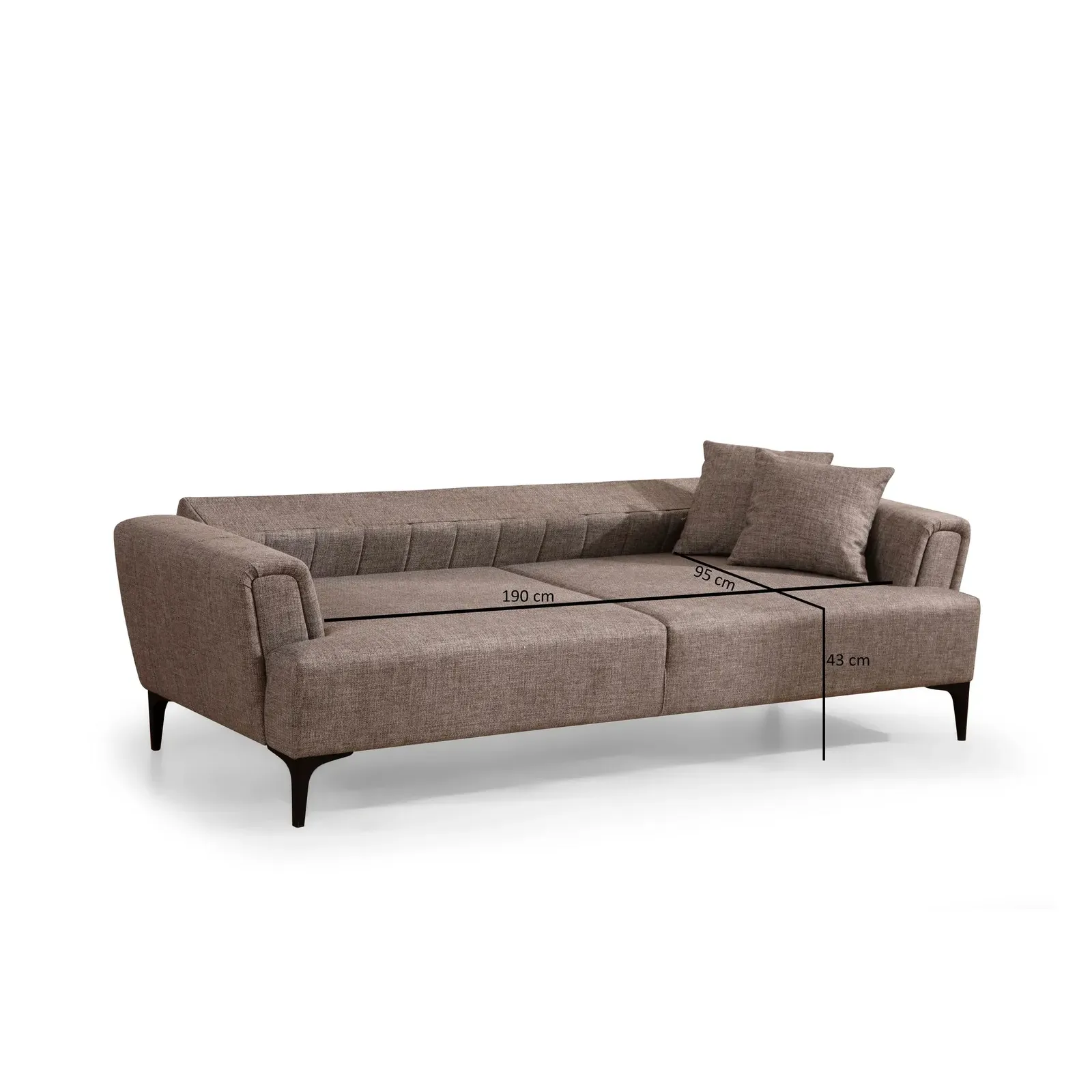 Hamlet 3-Sitzer Schlafsofa, 230x95 cm - Image 28